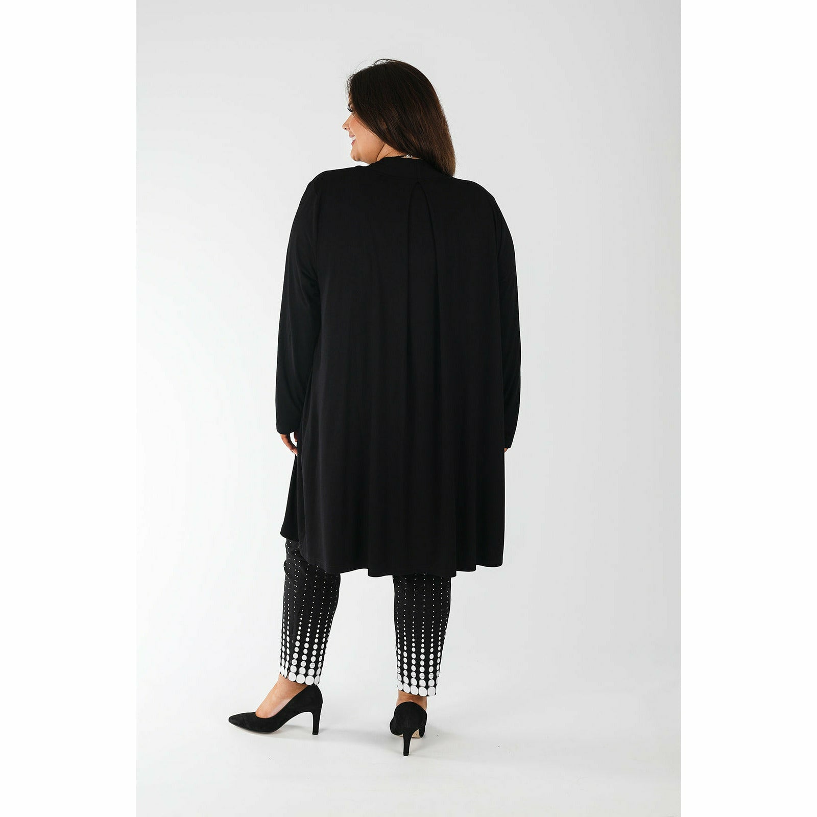 Mellomi Cara Cardigan in Black - Wardrobe Plus