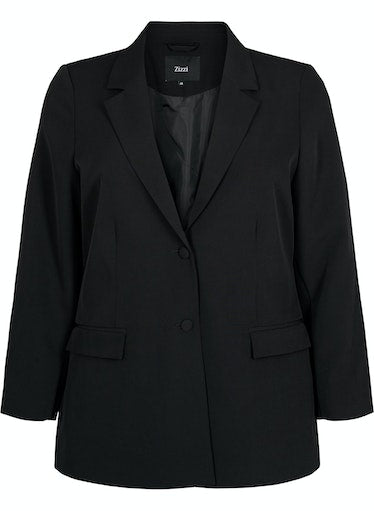 Zizzi Kasia Blazer in Black
