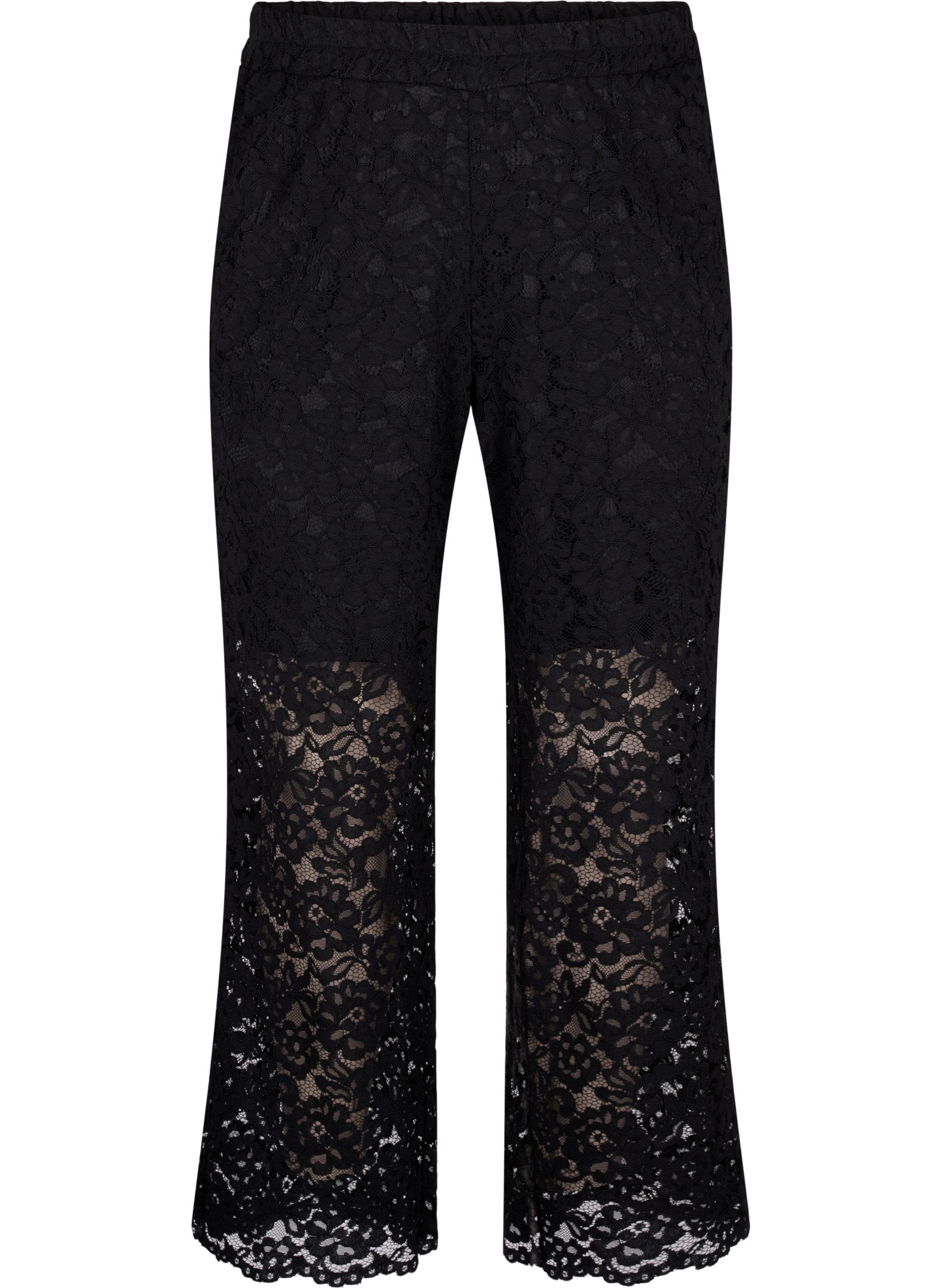 Zizzi Black Lace Pants
