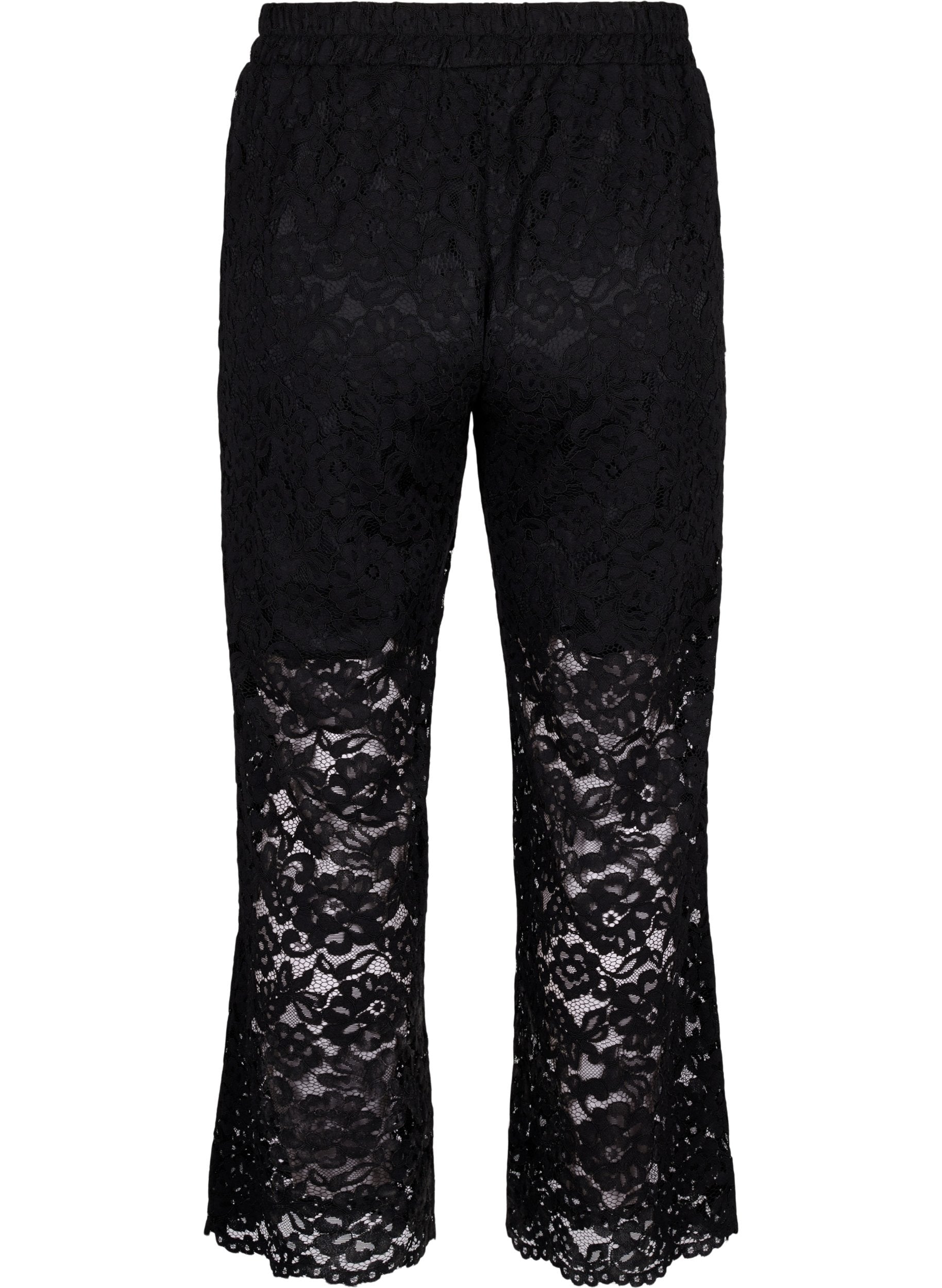 Zizzi Black Lace Pants