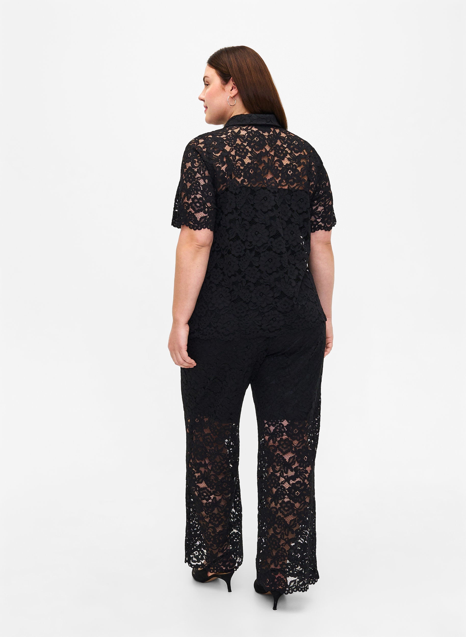 Zizzi Black Lace Pants