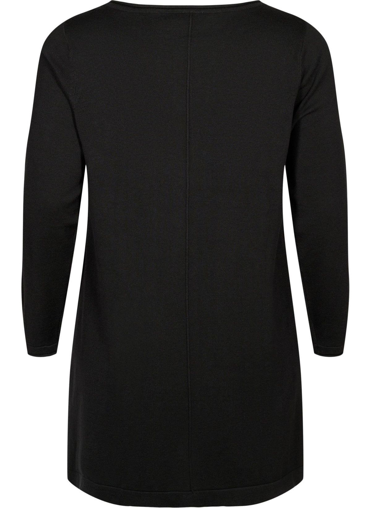 Zizzi Shape Knit Dress in Black