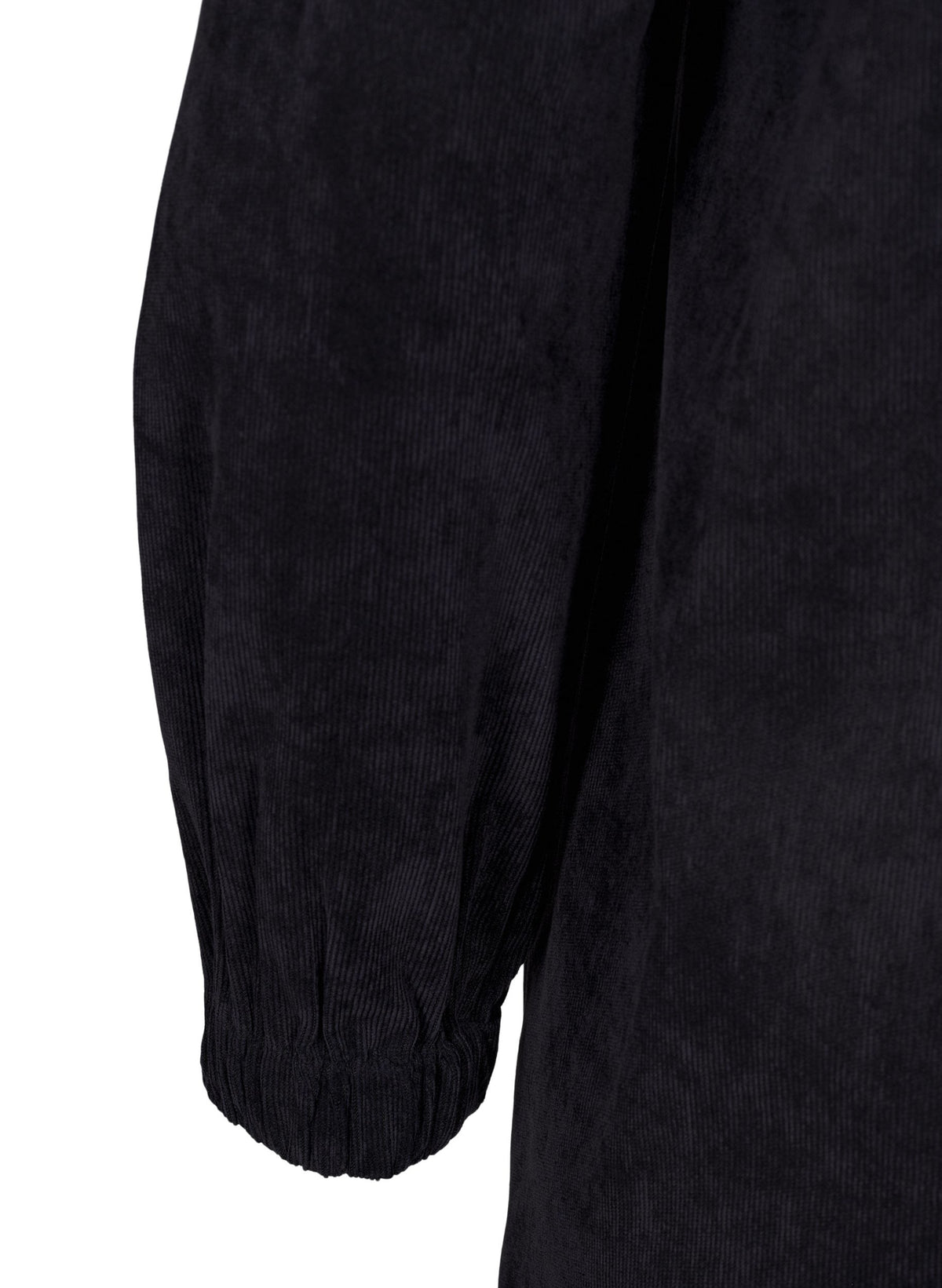 Zizzi Elena Velvet Dress in Black