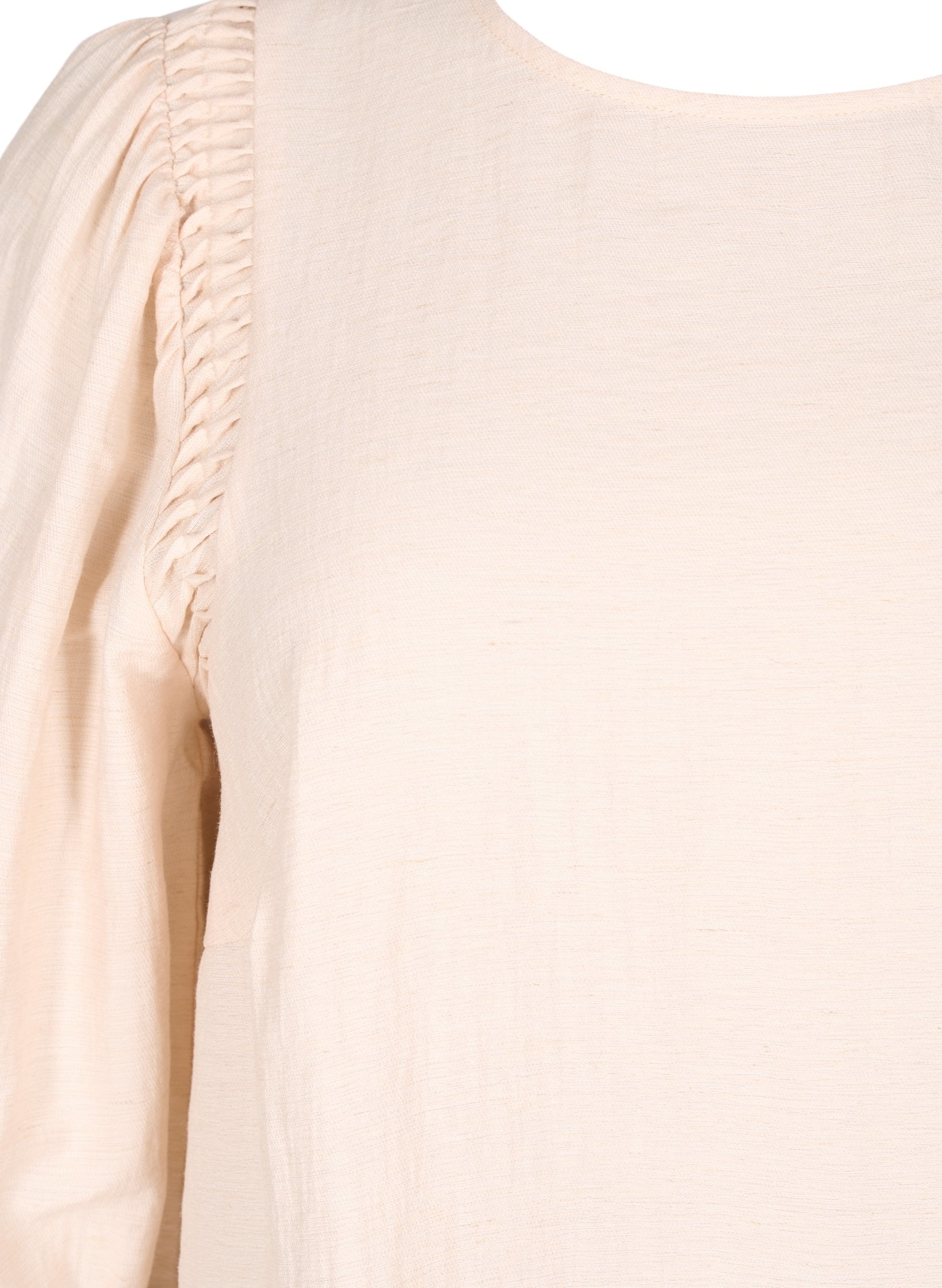 Zizzi Oline Blouse in Beige