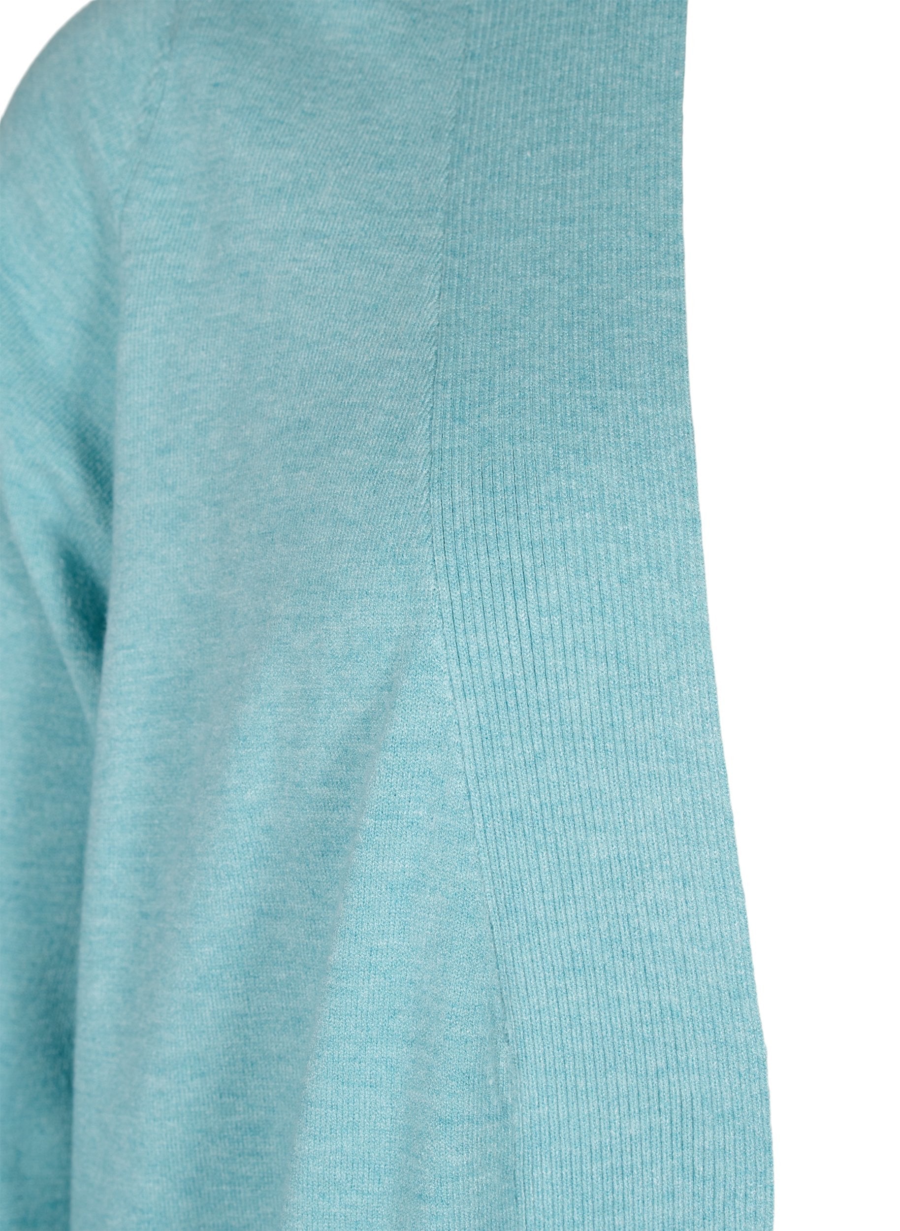 Zizzi Ella Cardigan in Aqua