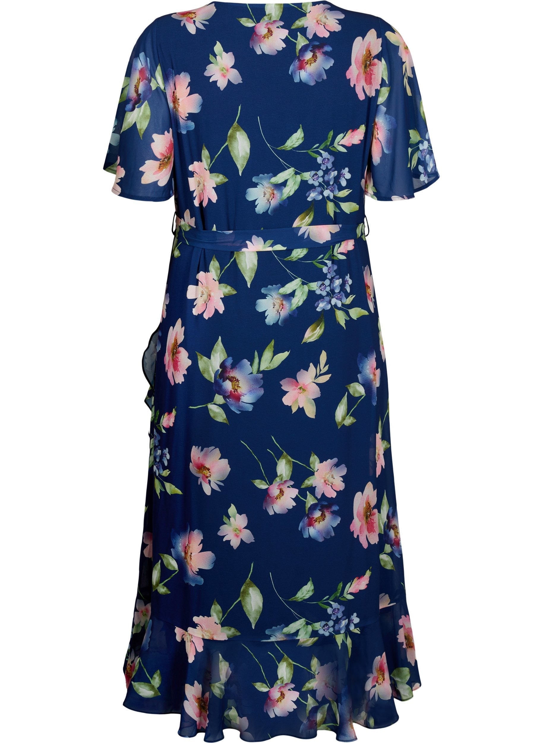 Zizzi Blueprint Flower Dress