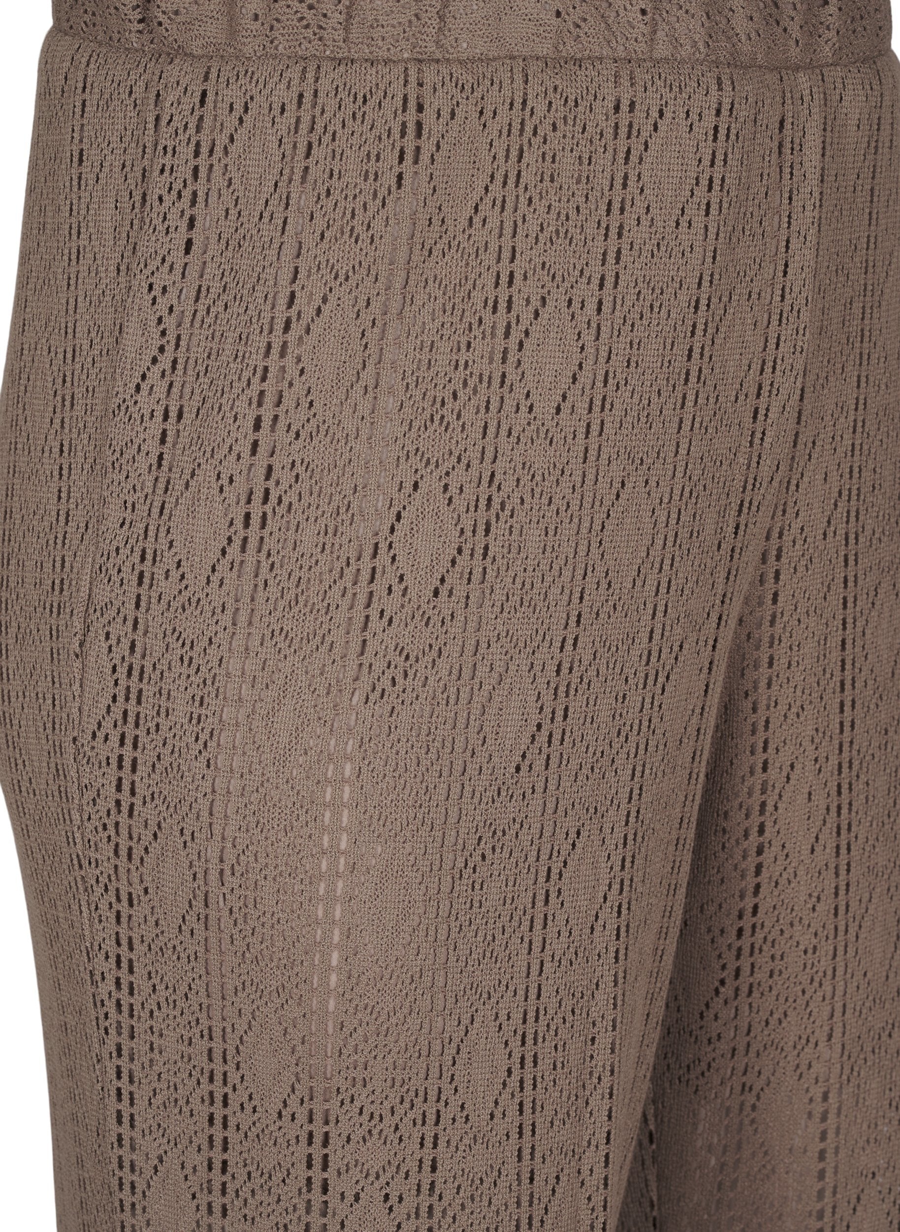 Zizzi Jady Trousers in Brown