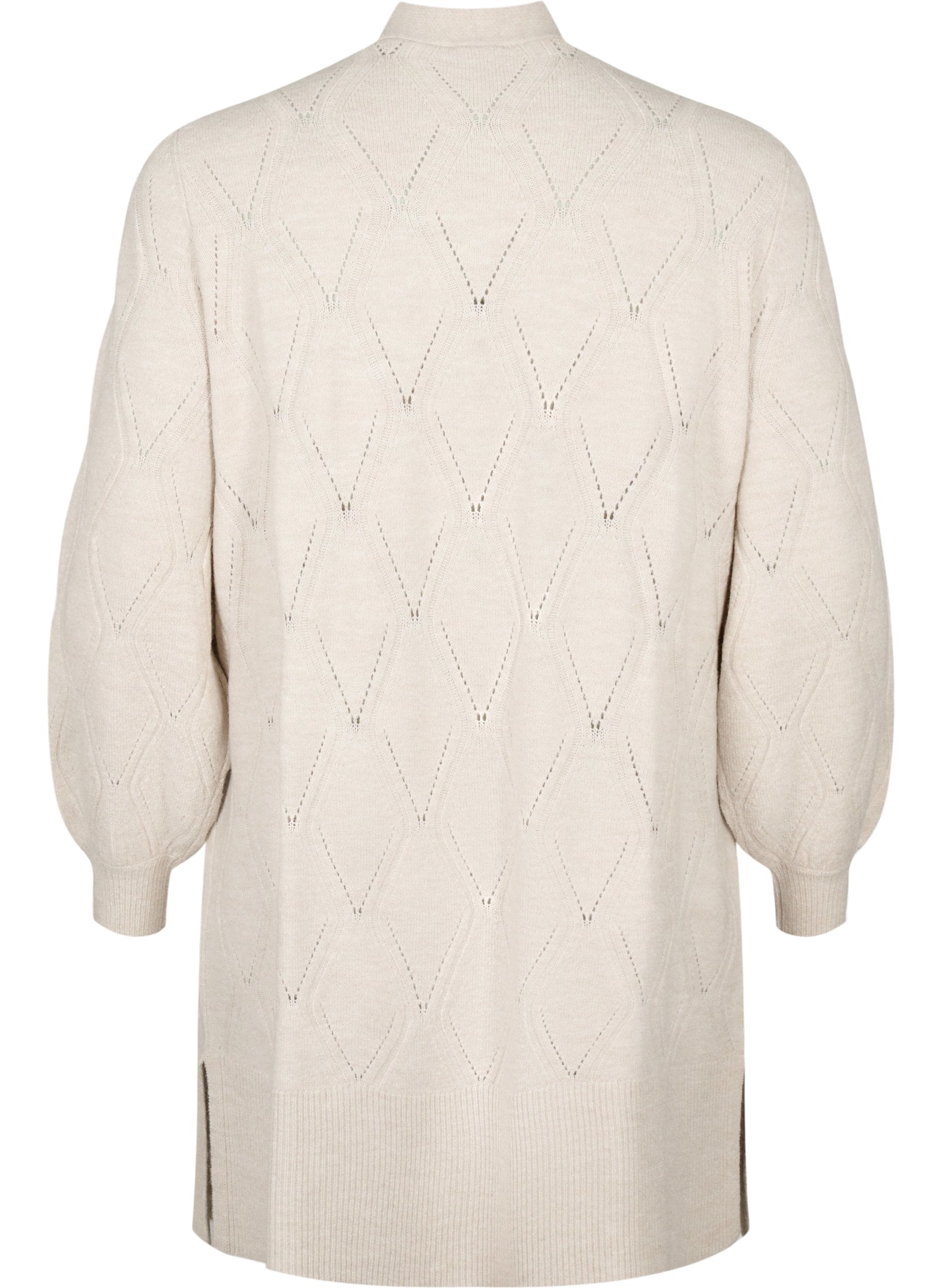 Zizzi Ziggi Beige Cardigan
