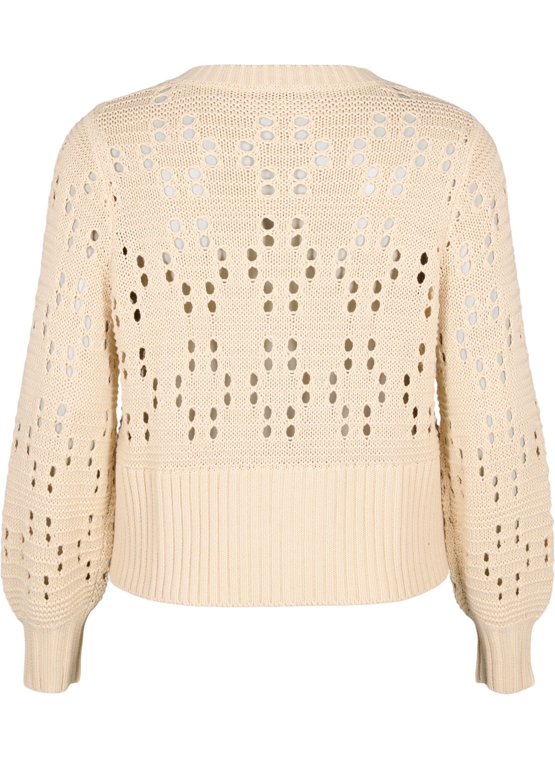 Zizzi Daisy Cardigan in Beige