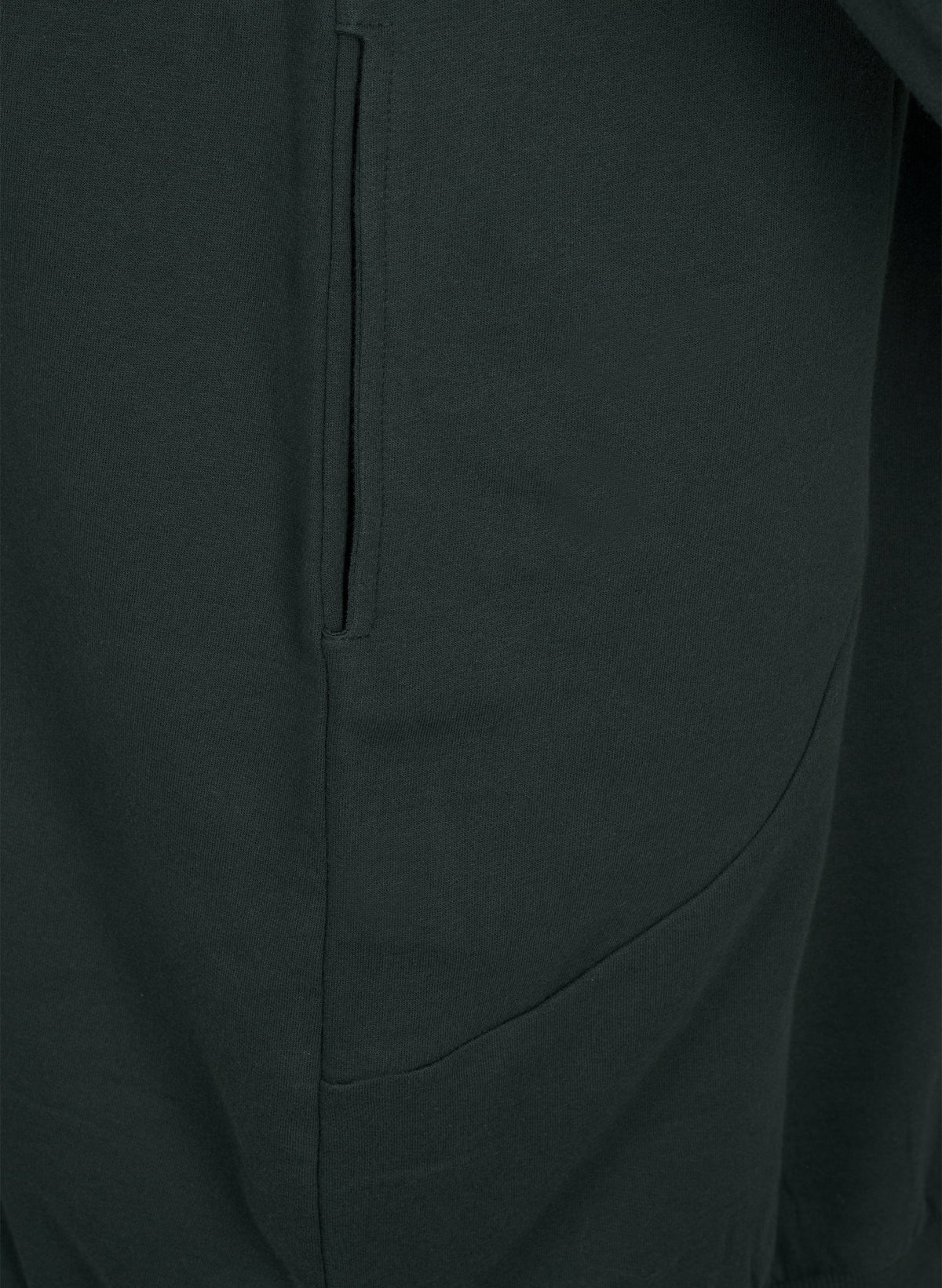 Zizzi Shelly Longline Hoodie in Green