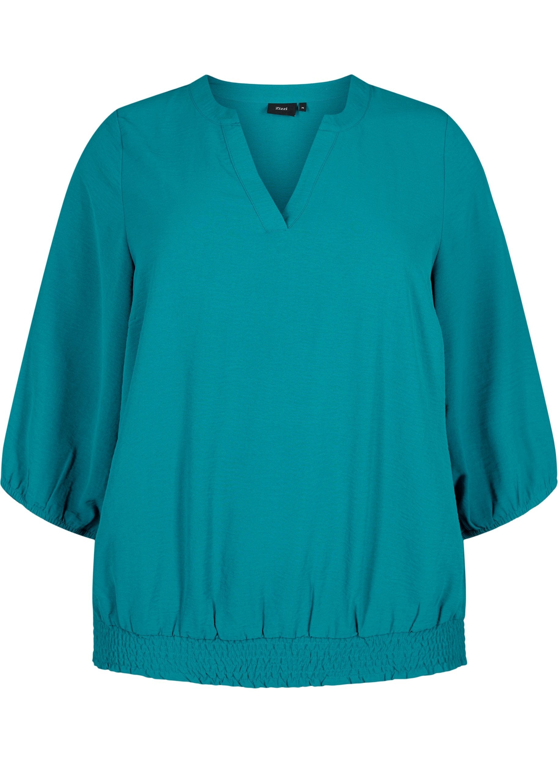 Zizzi Fikka Teal Blouse