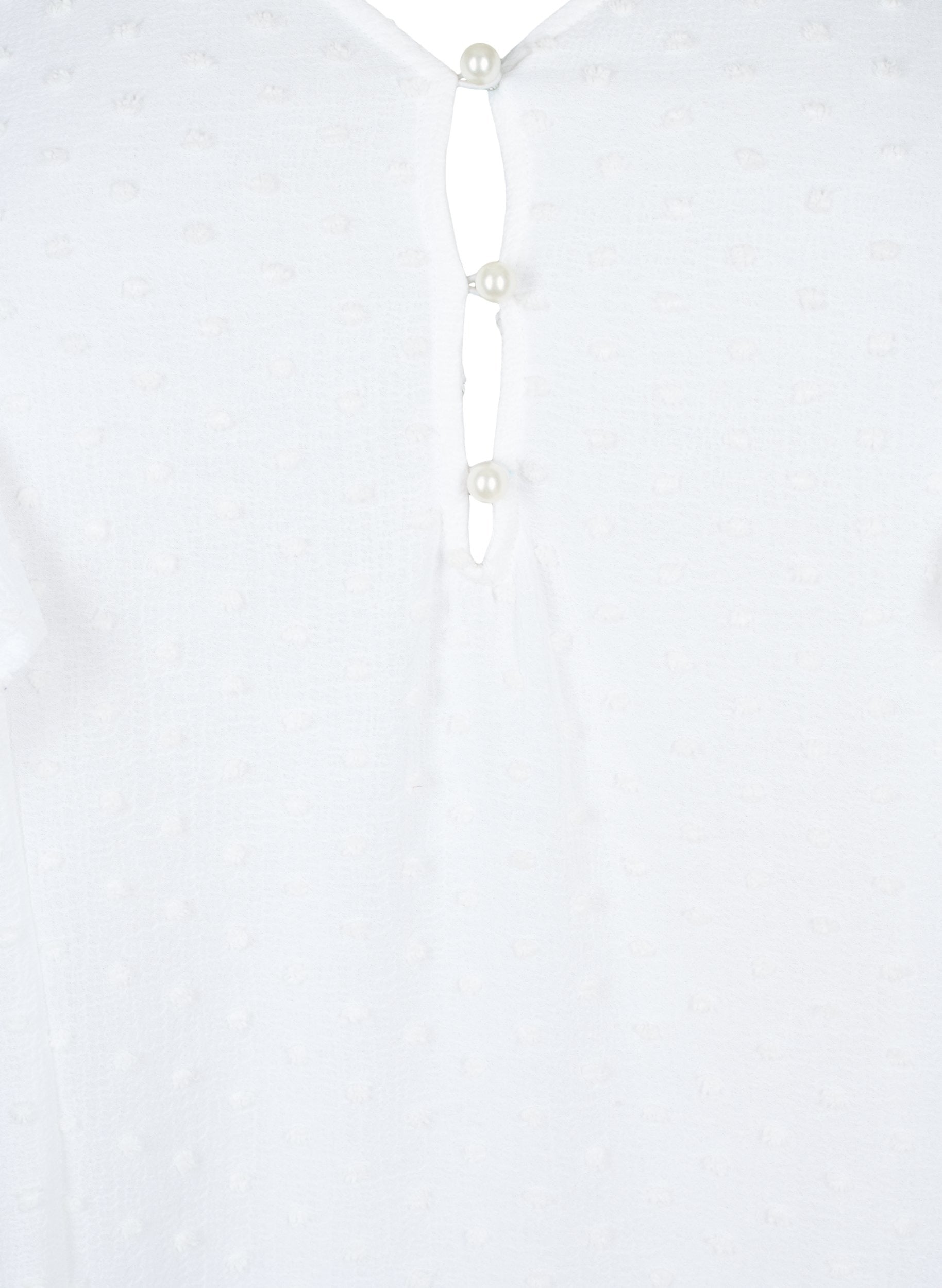 Zizzi Mhajar Blouse in White