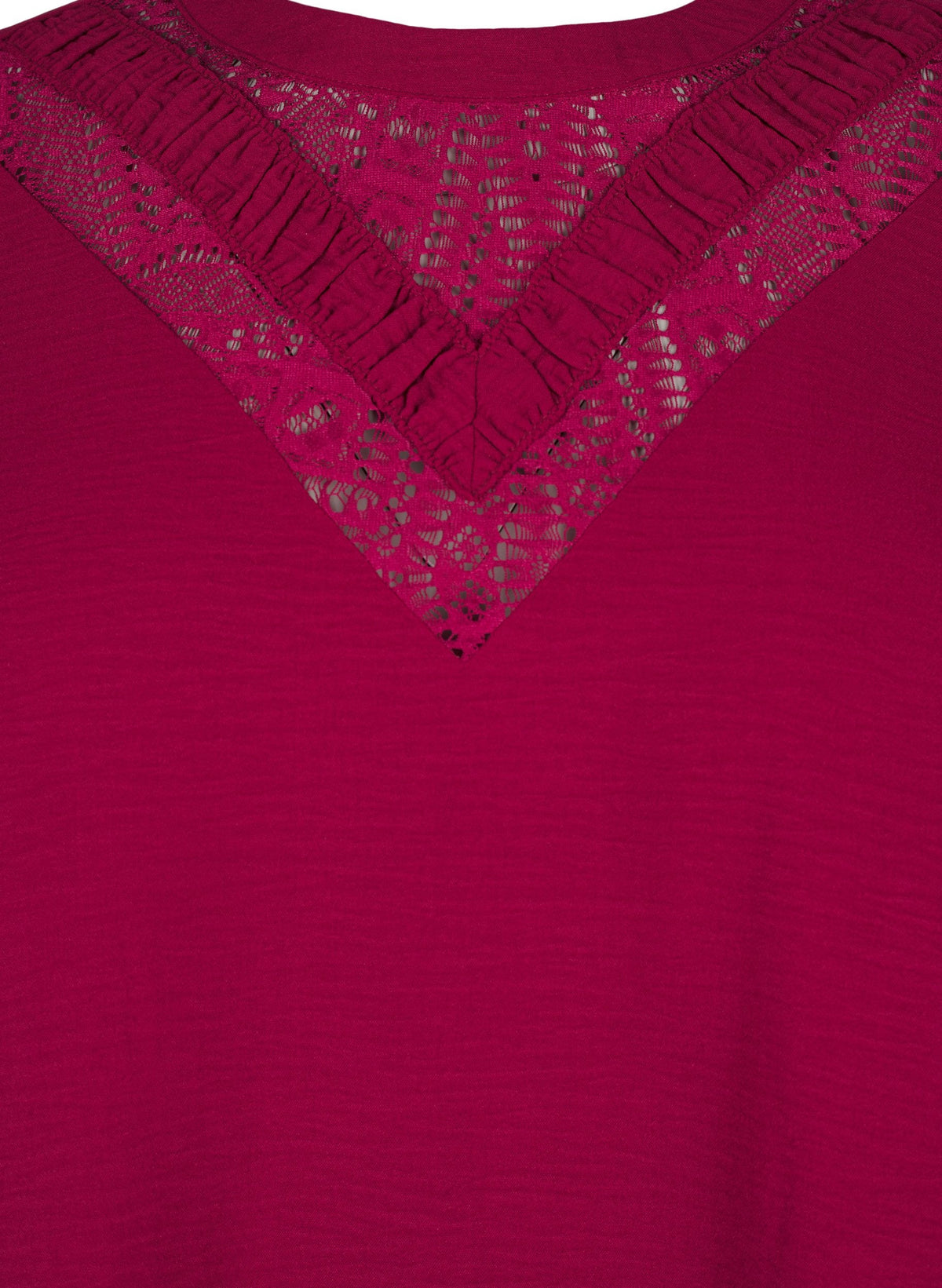 Zizzi Kamma Blouse in Red