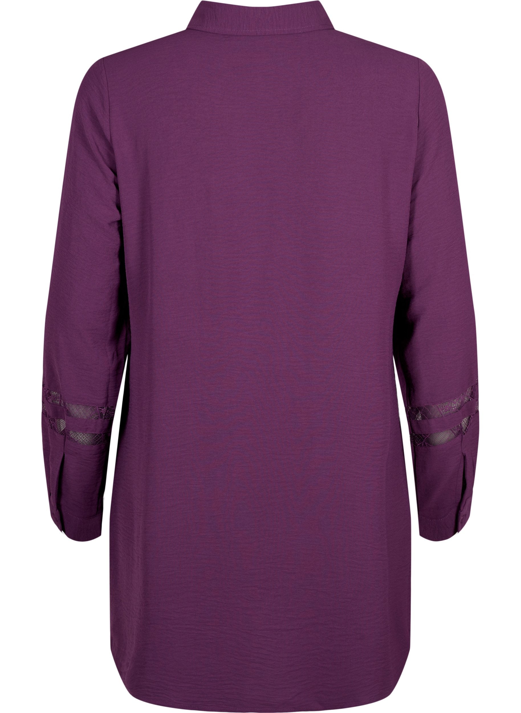 Zizzi Amma Tunic in Purple