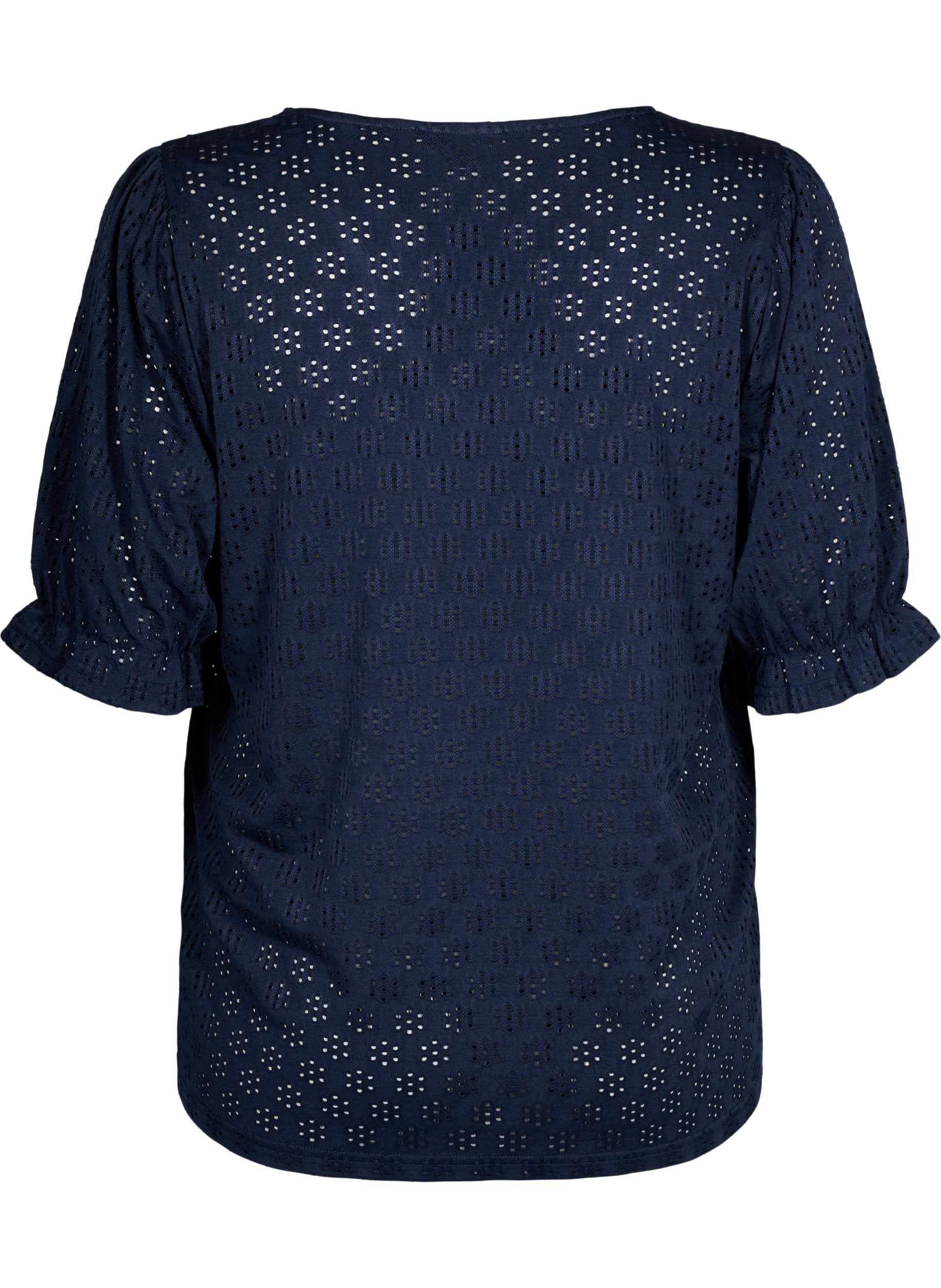 Zizzi Alabama Navy Blouse