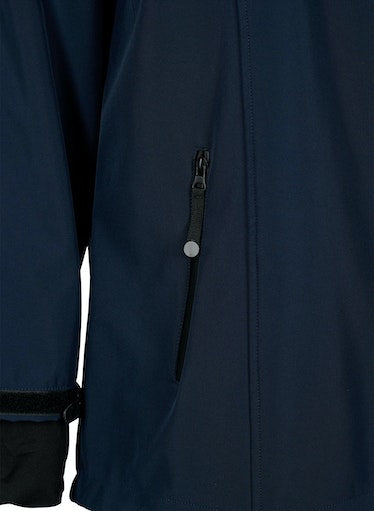 Zizzi Softshell Jacket in Navy