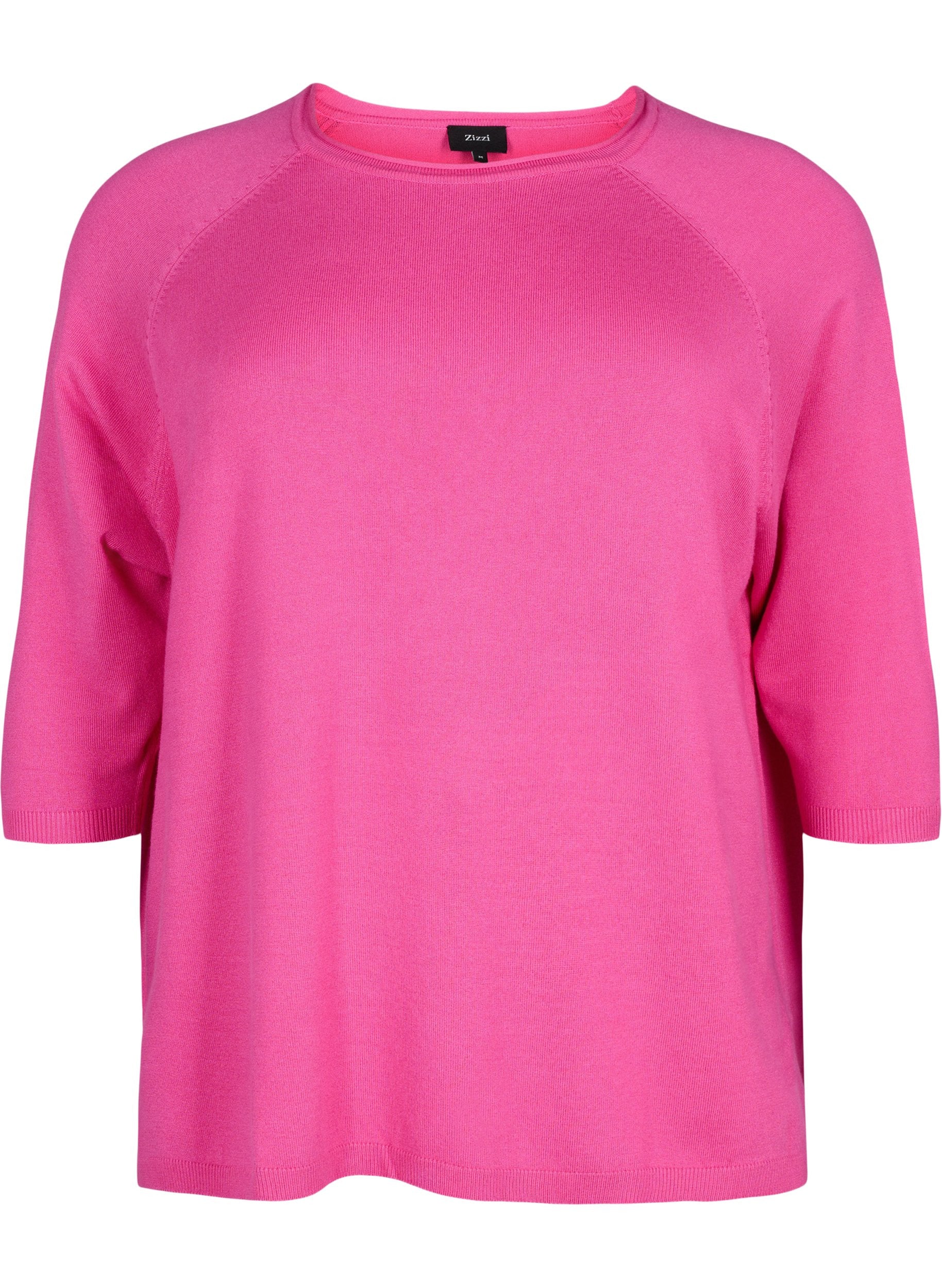Zizzi Carrie Jumper in Pink