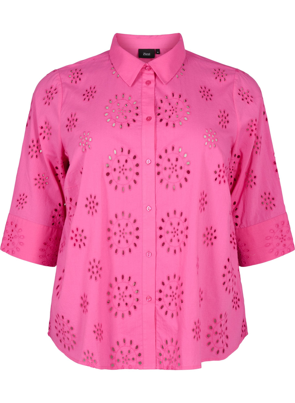 Zizzi Minna Shirt in Pink