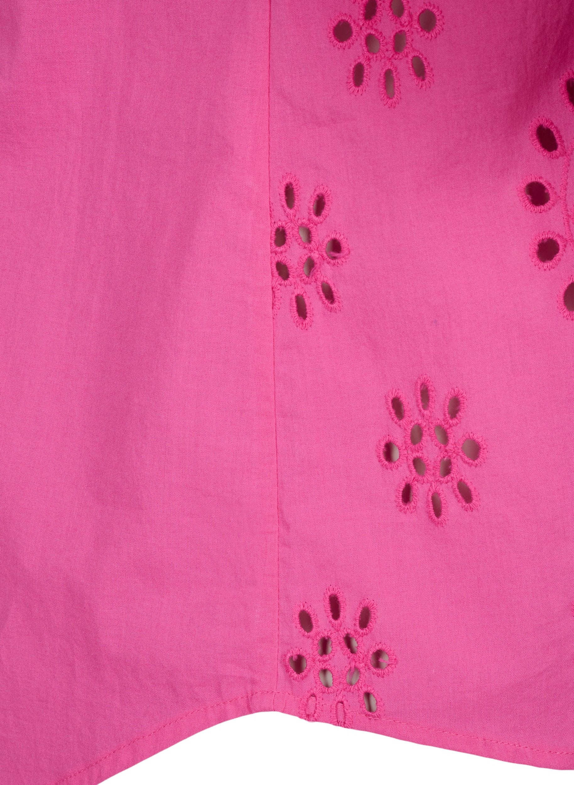 Zizzi Minna Shirt in Pink