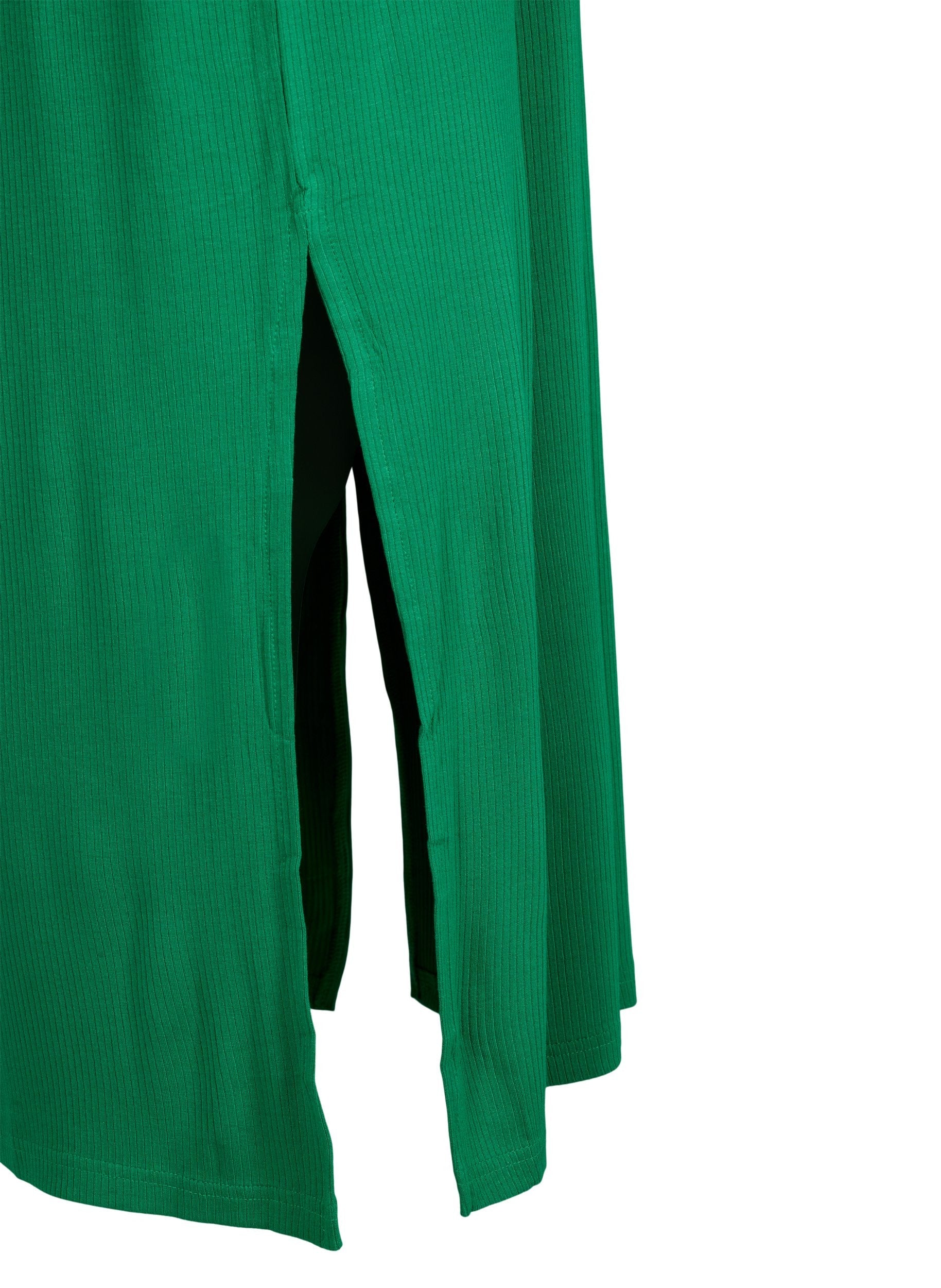 Zizzi Sleeveless Carly Dress in Green