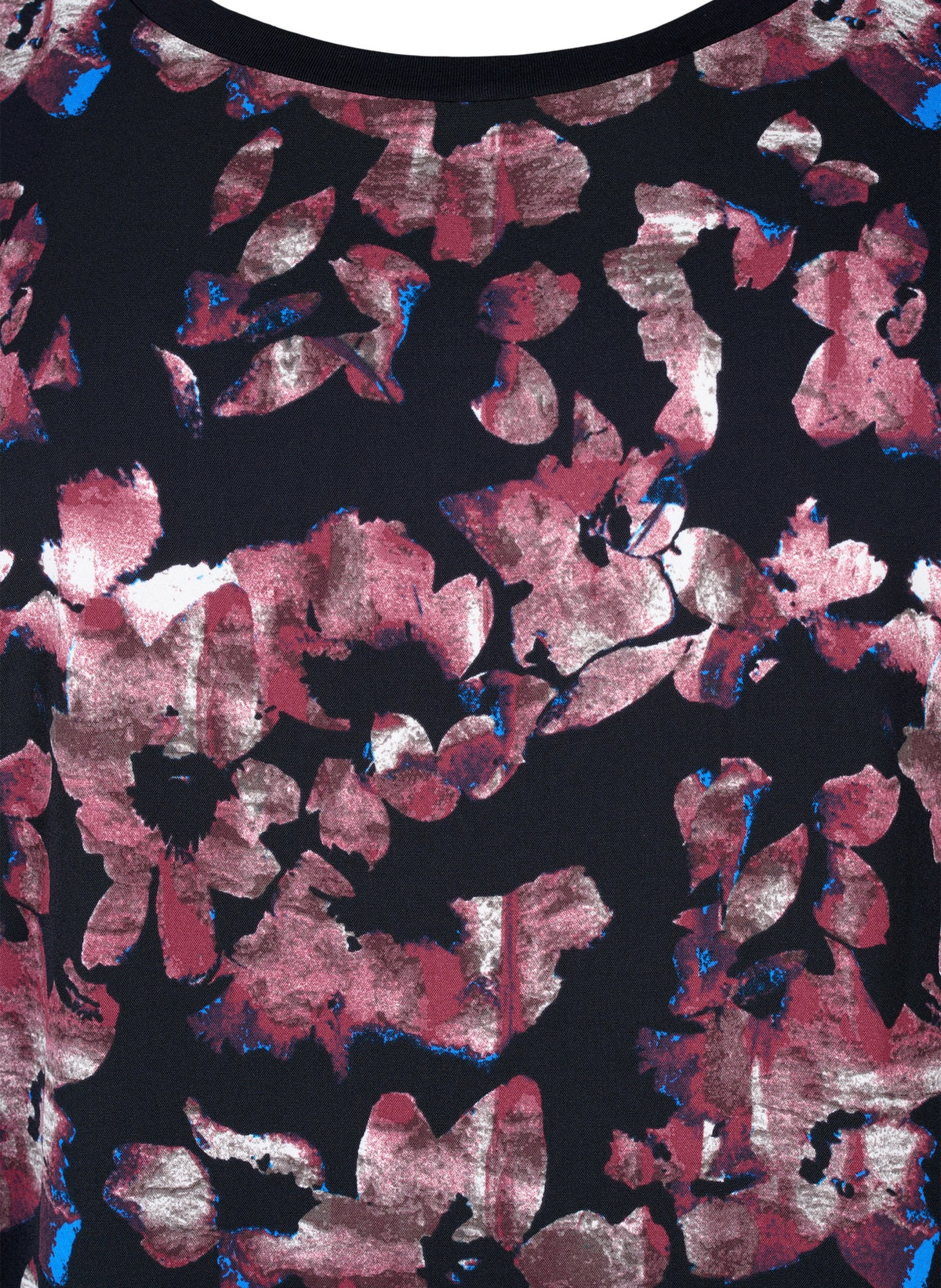 Zizzi Fikka Abstract Floral Top