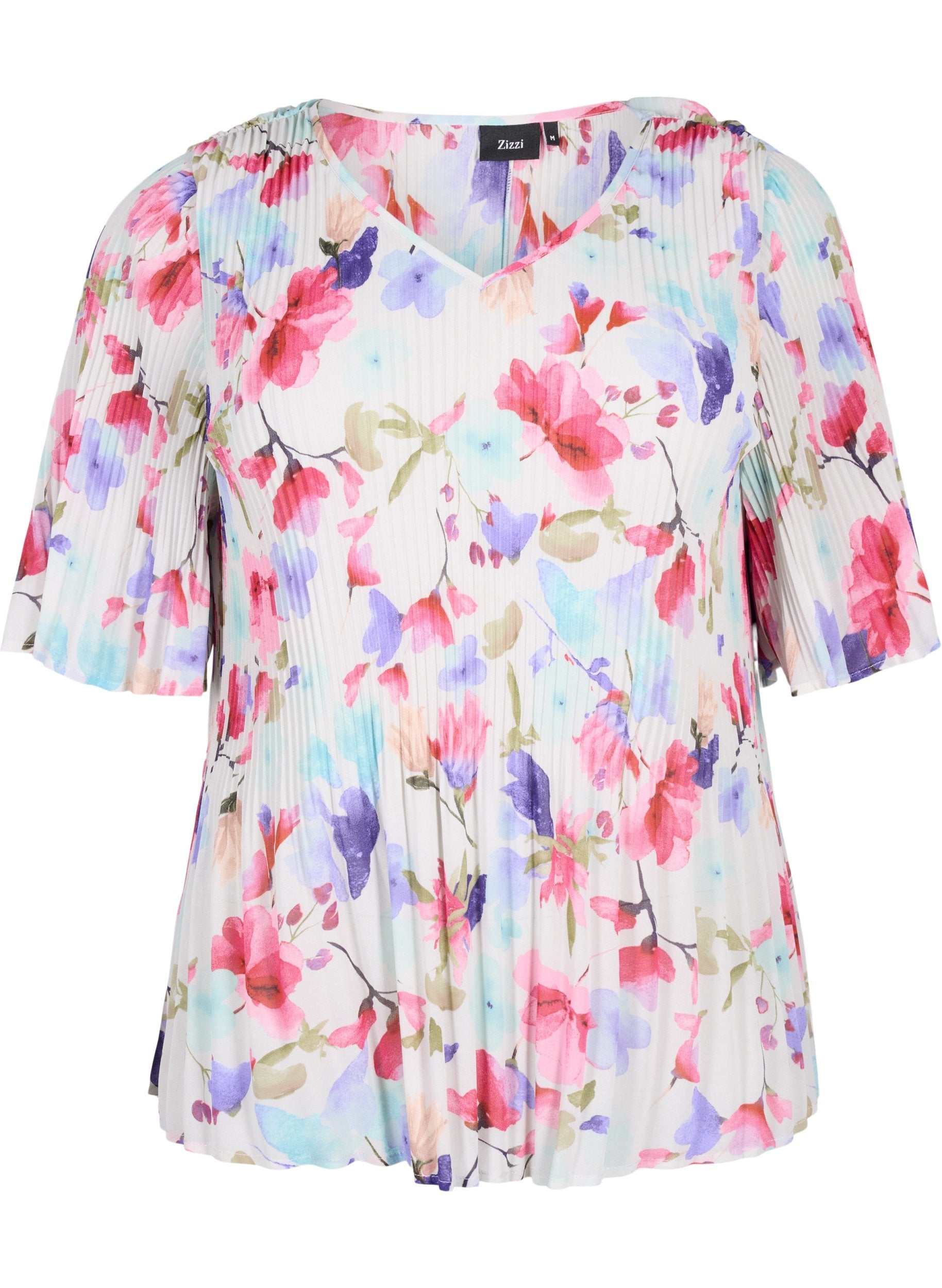 Zizzi Cathrine Floral Blouse
