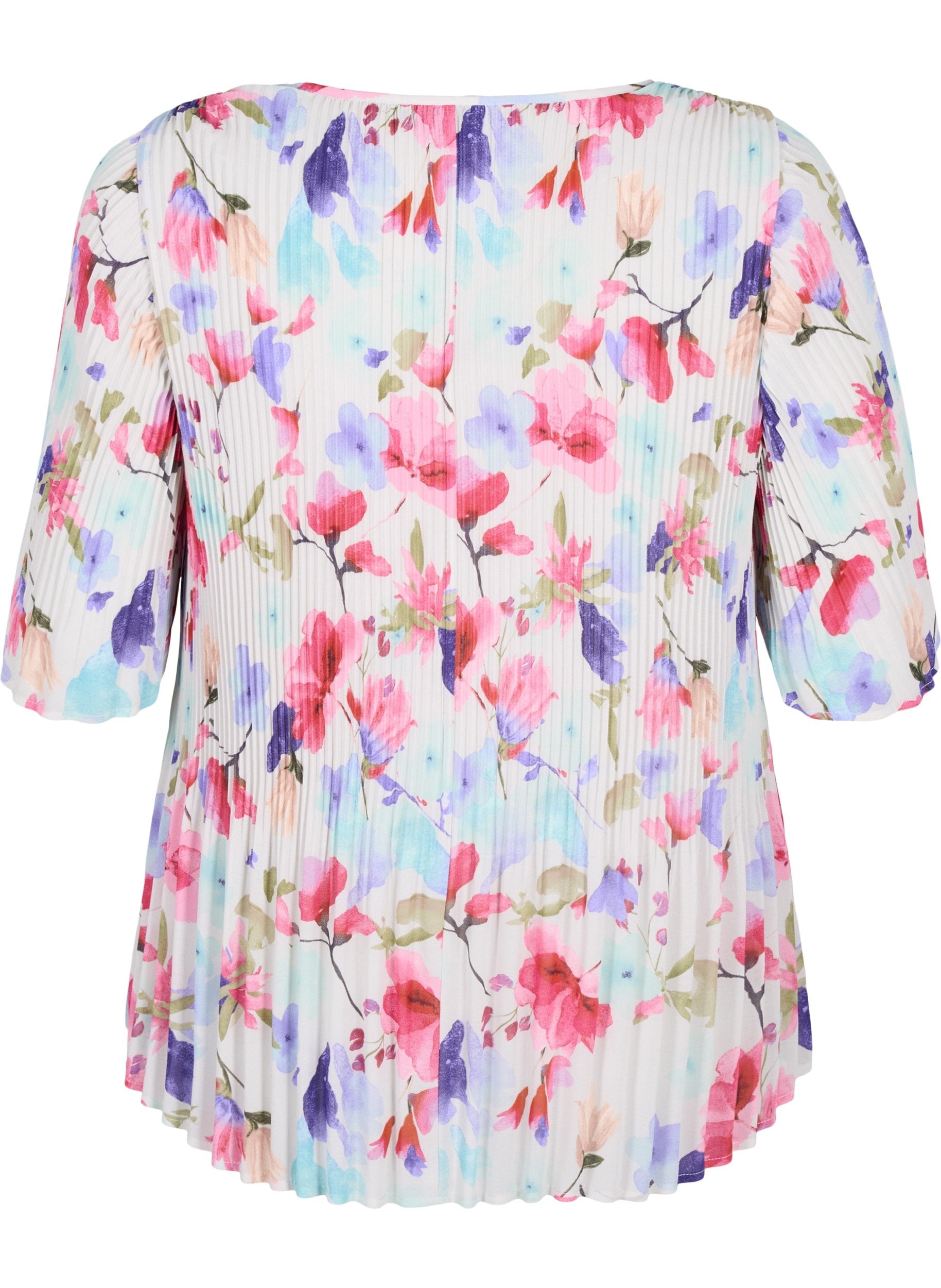 Zizzi Cathrine Floral Blouse
