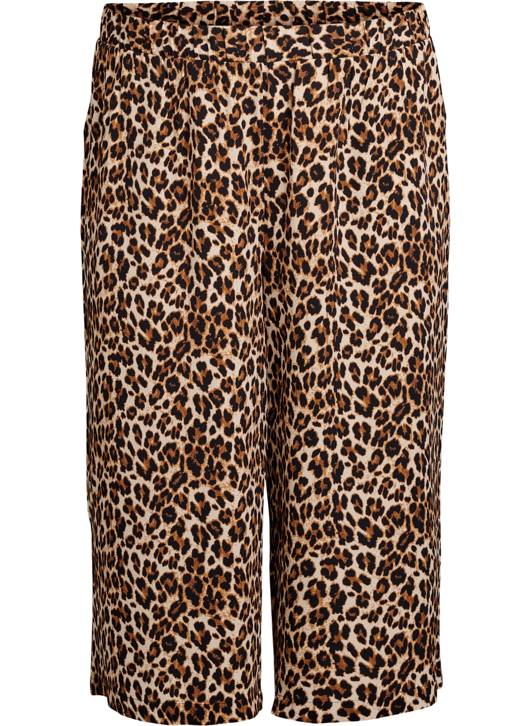 Zizzi Anni Culottes in Leopard