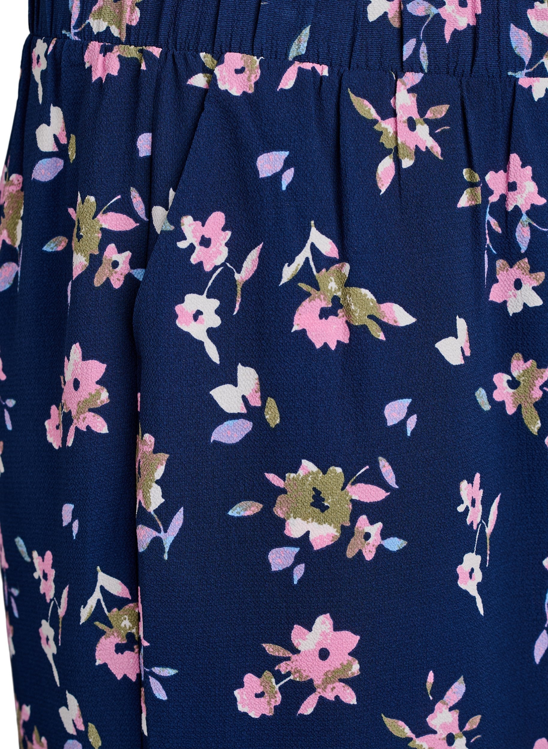 Zizzi Anni Culottes in Navy