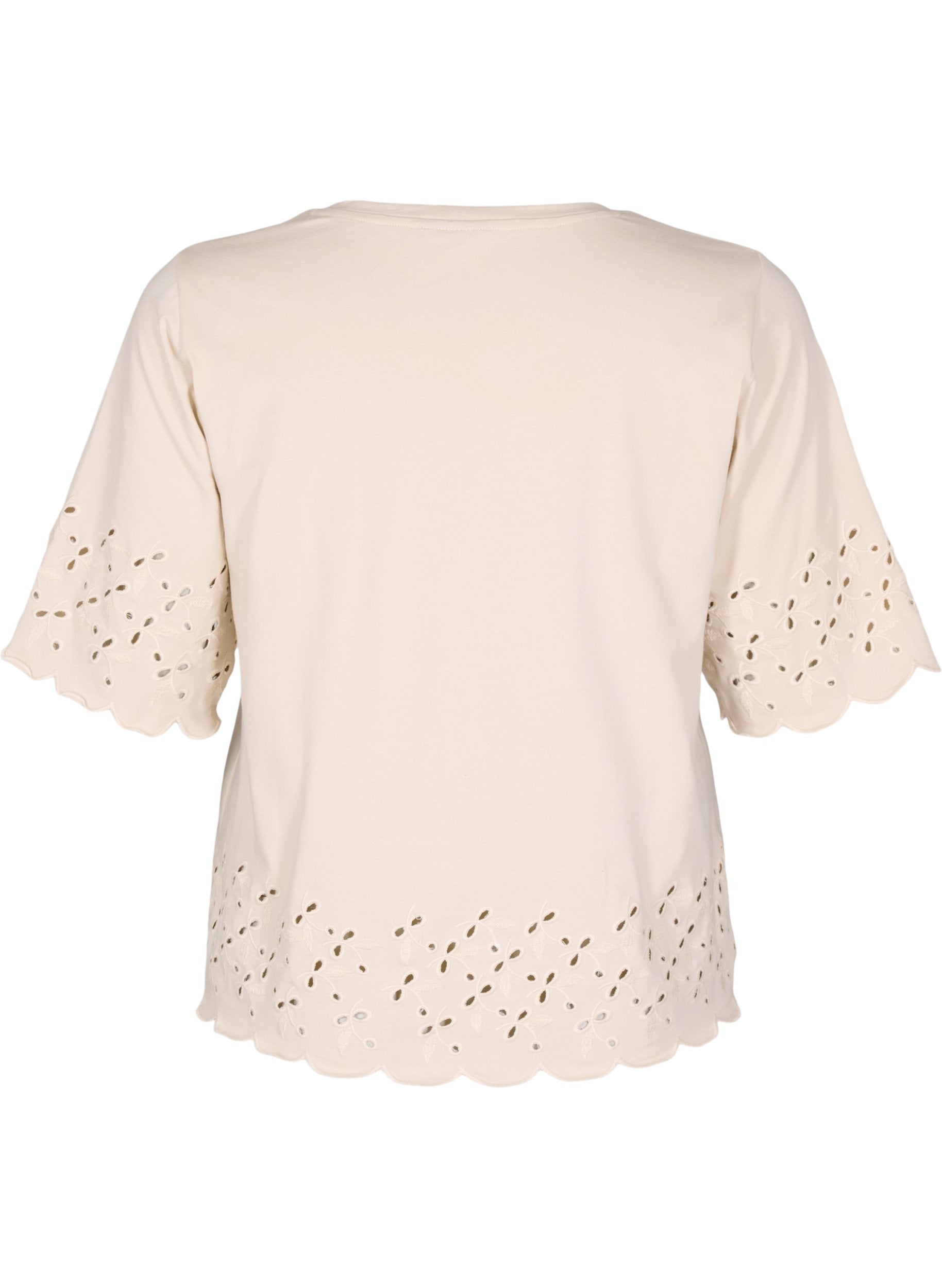 Zizzi Anni T-Shirt in Beige