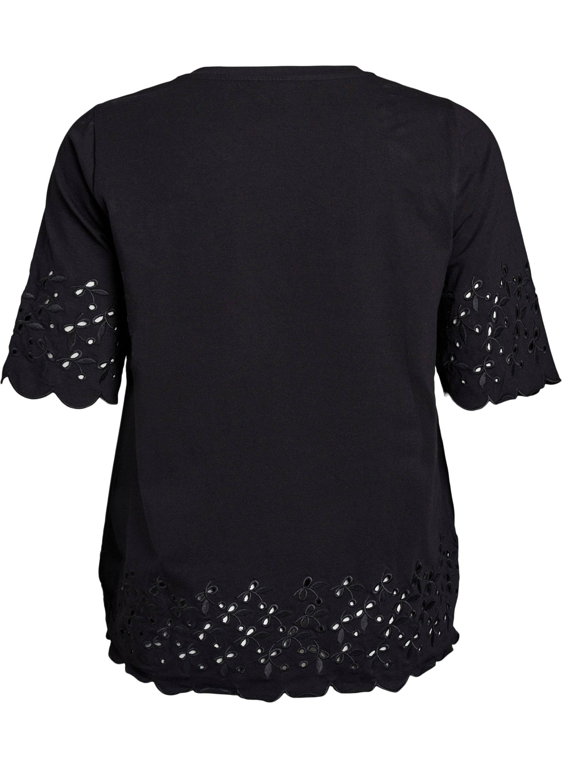 Zizzi Anni T-Shirt in Black