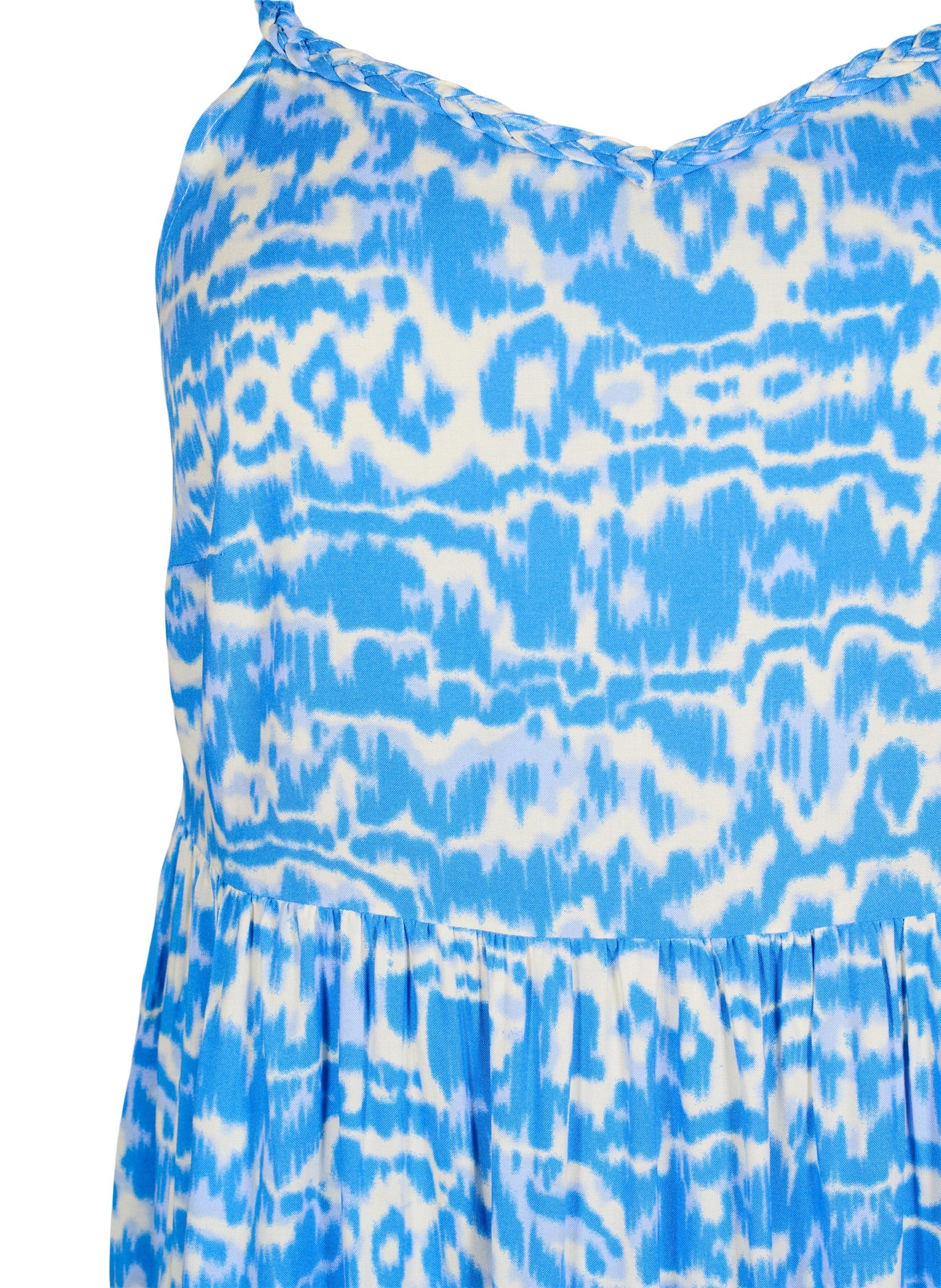 Zizzi Casa Dress in Blue