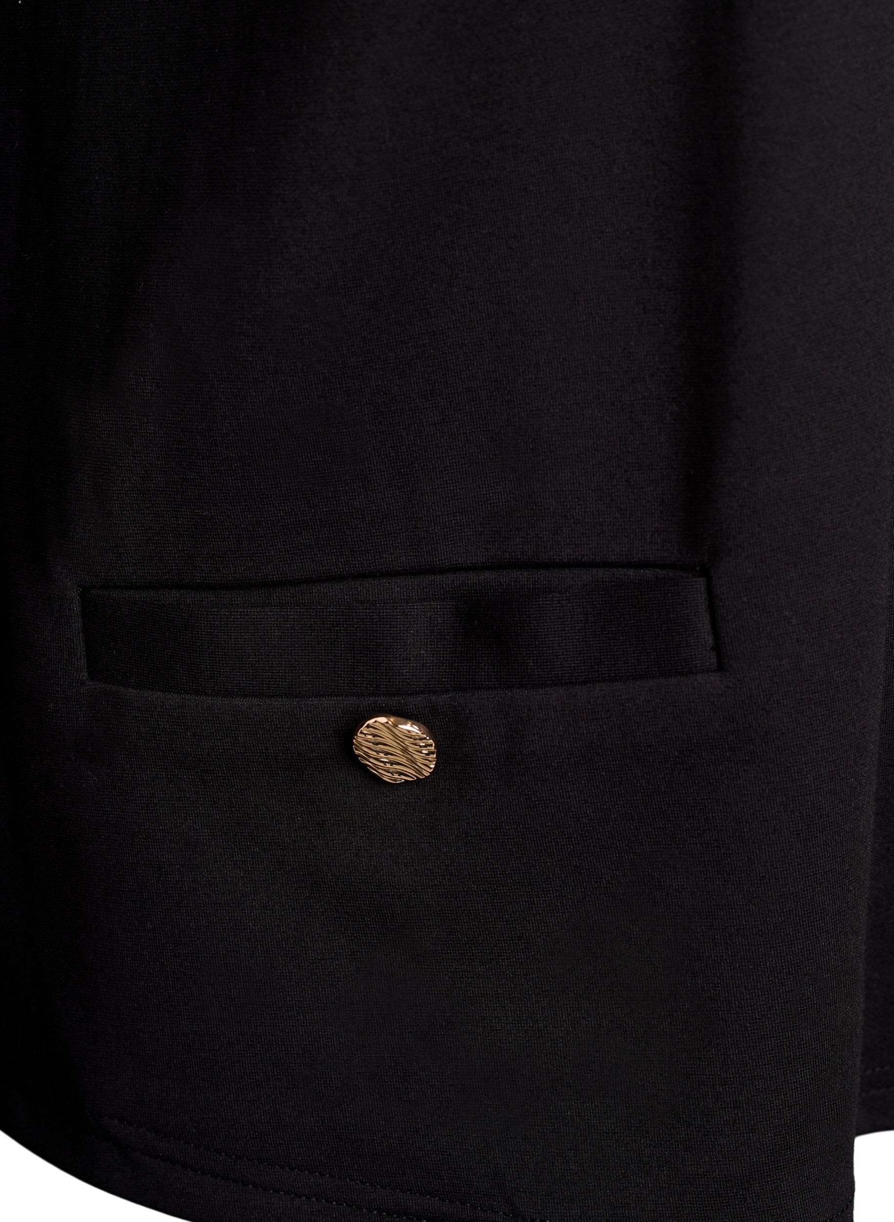 Zizzi Cerise Cardigan in Black