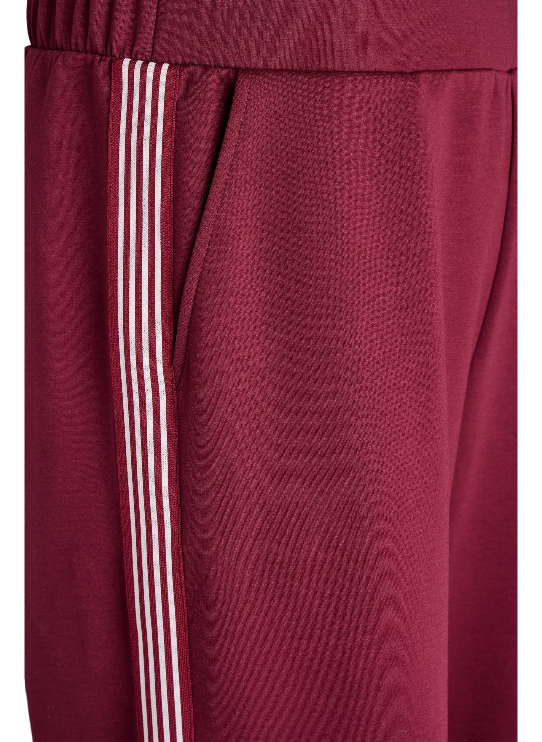 Zizzi Cleo Trouser in Burgundy
