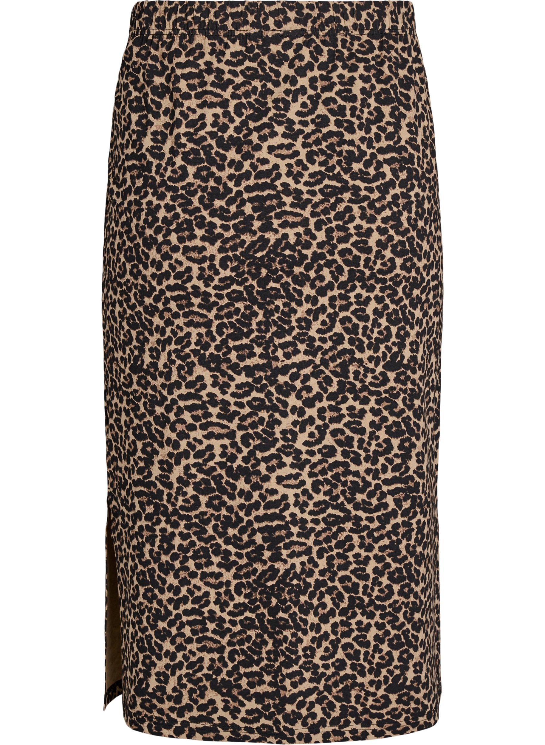 Zizzi Dorit Skirt in Leopard
