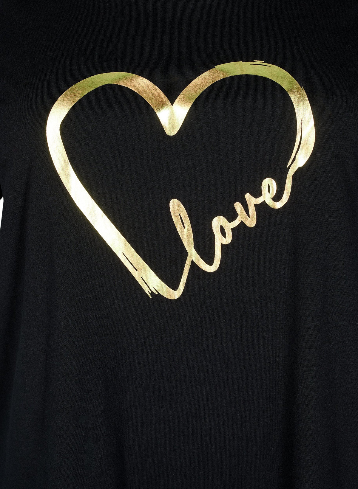 Zizzi Elin T-Shirt in Black
