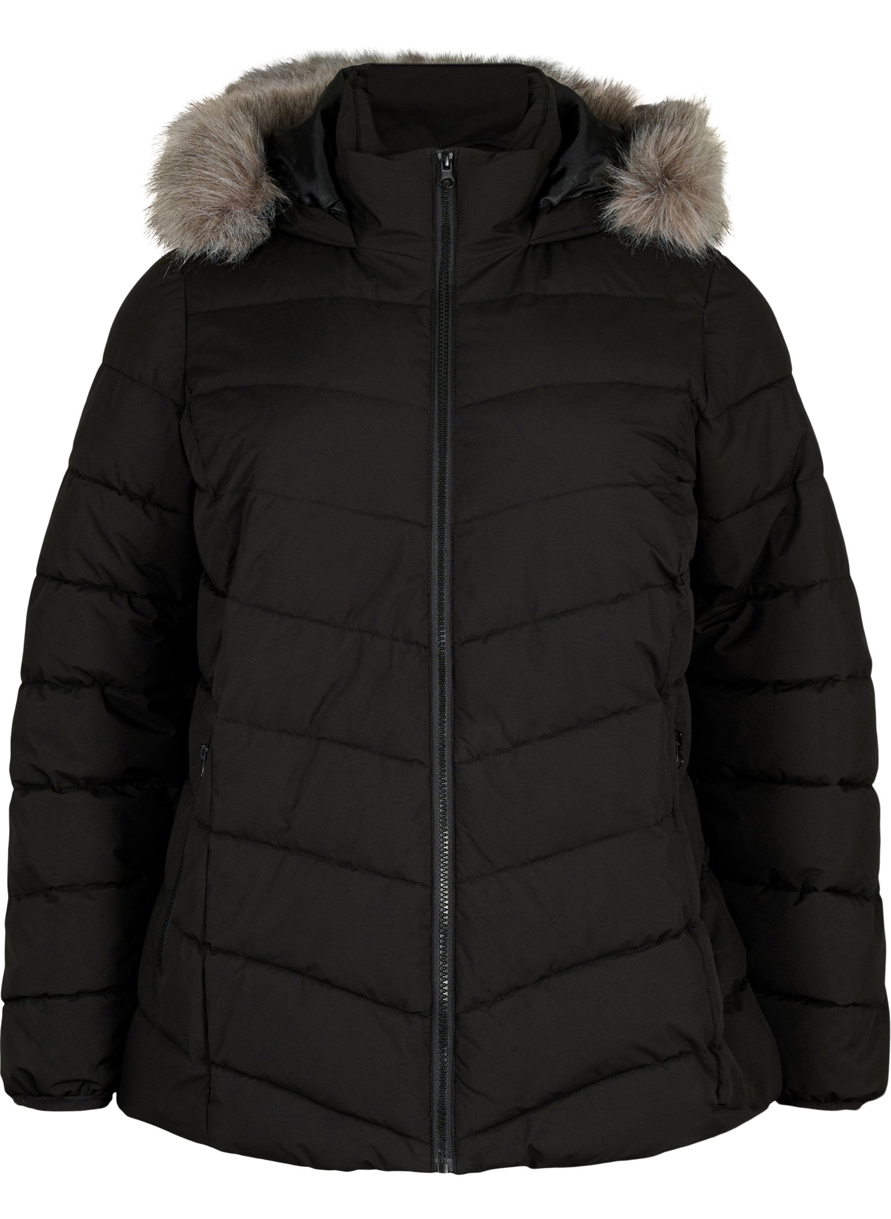 Zizzi Julia Jacket in Black