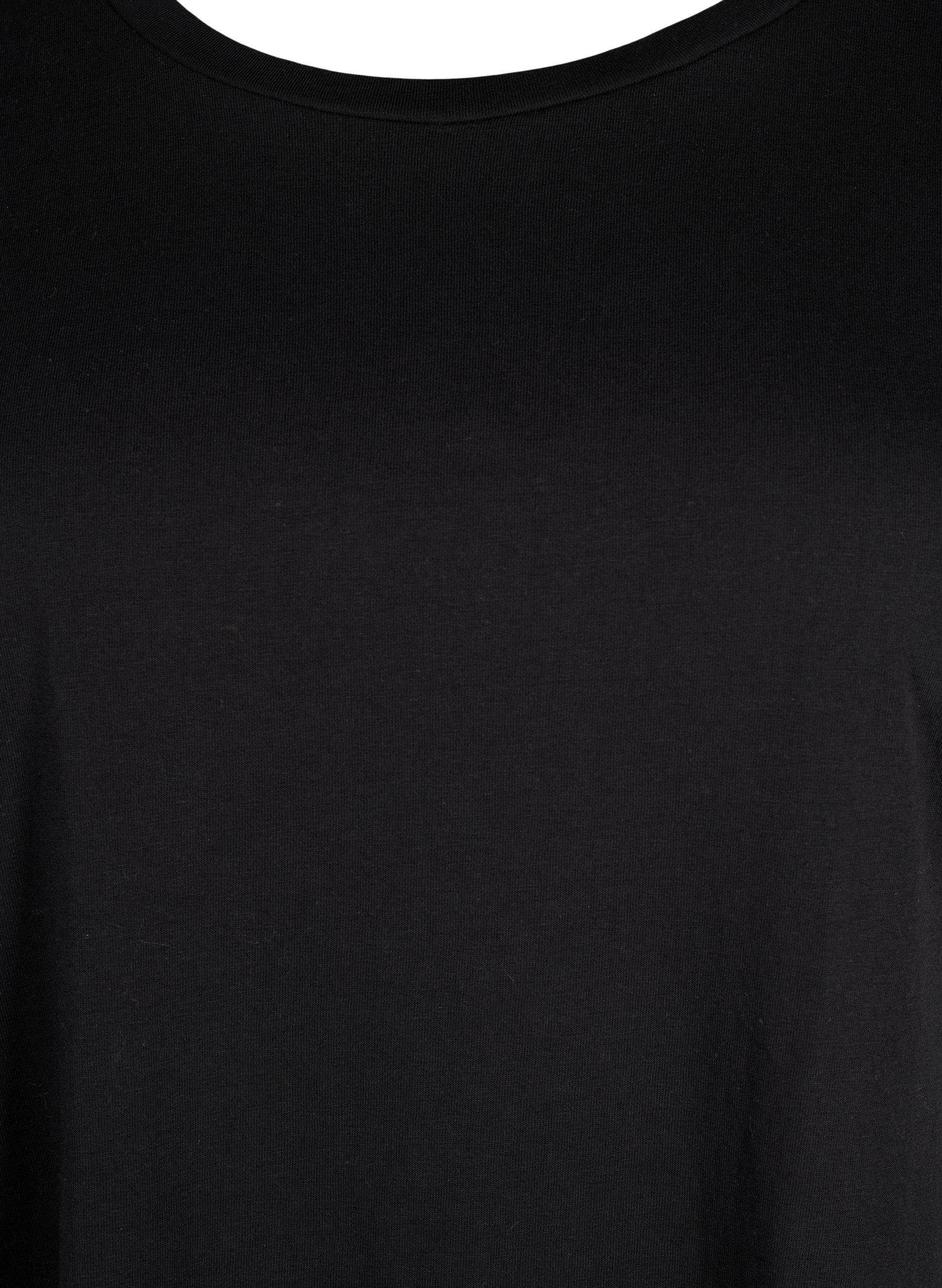 Zizzi Katja T-Shirt in Black