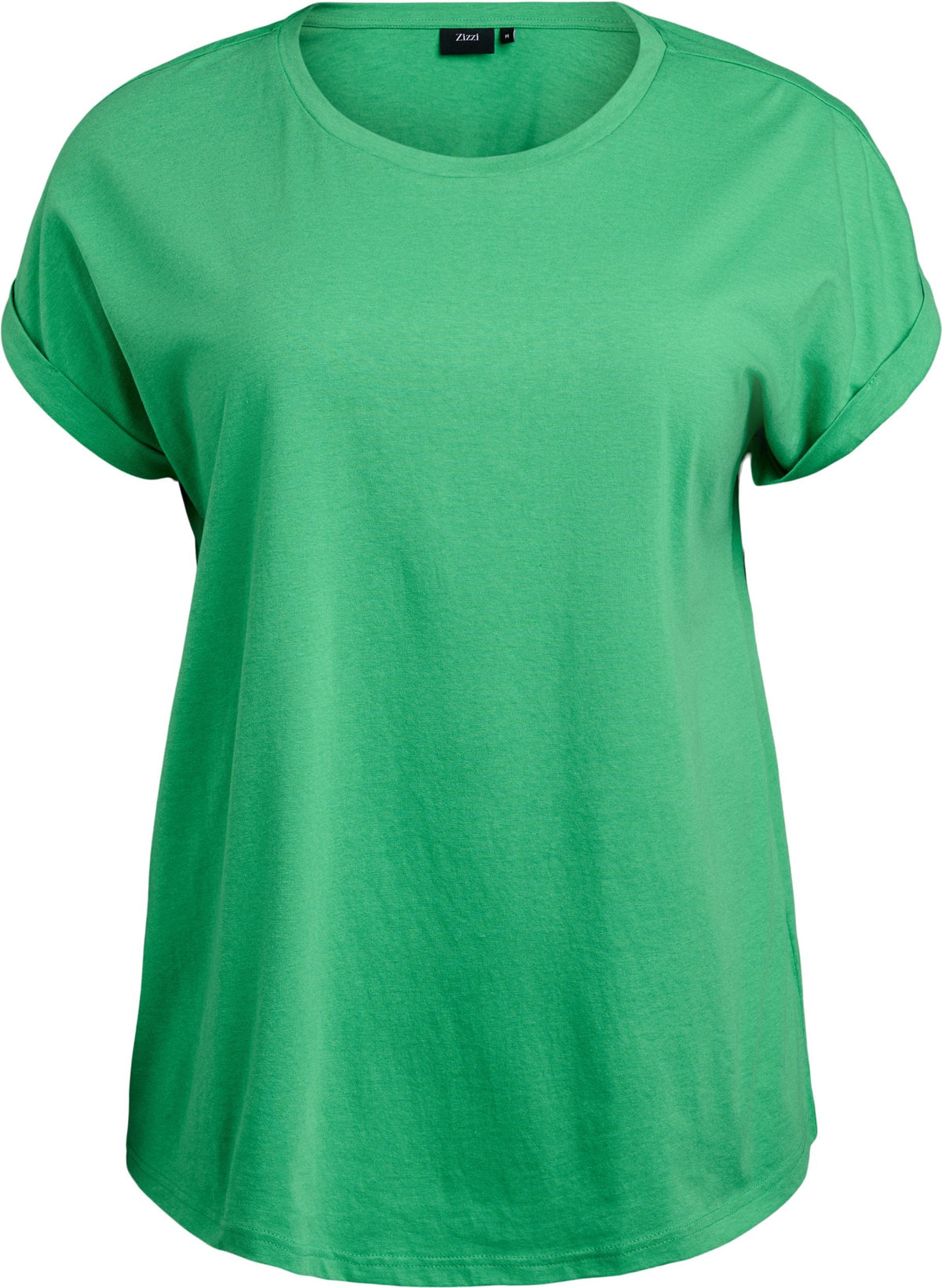 Zizzi Katja T-Shirt in Kelly Green