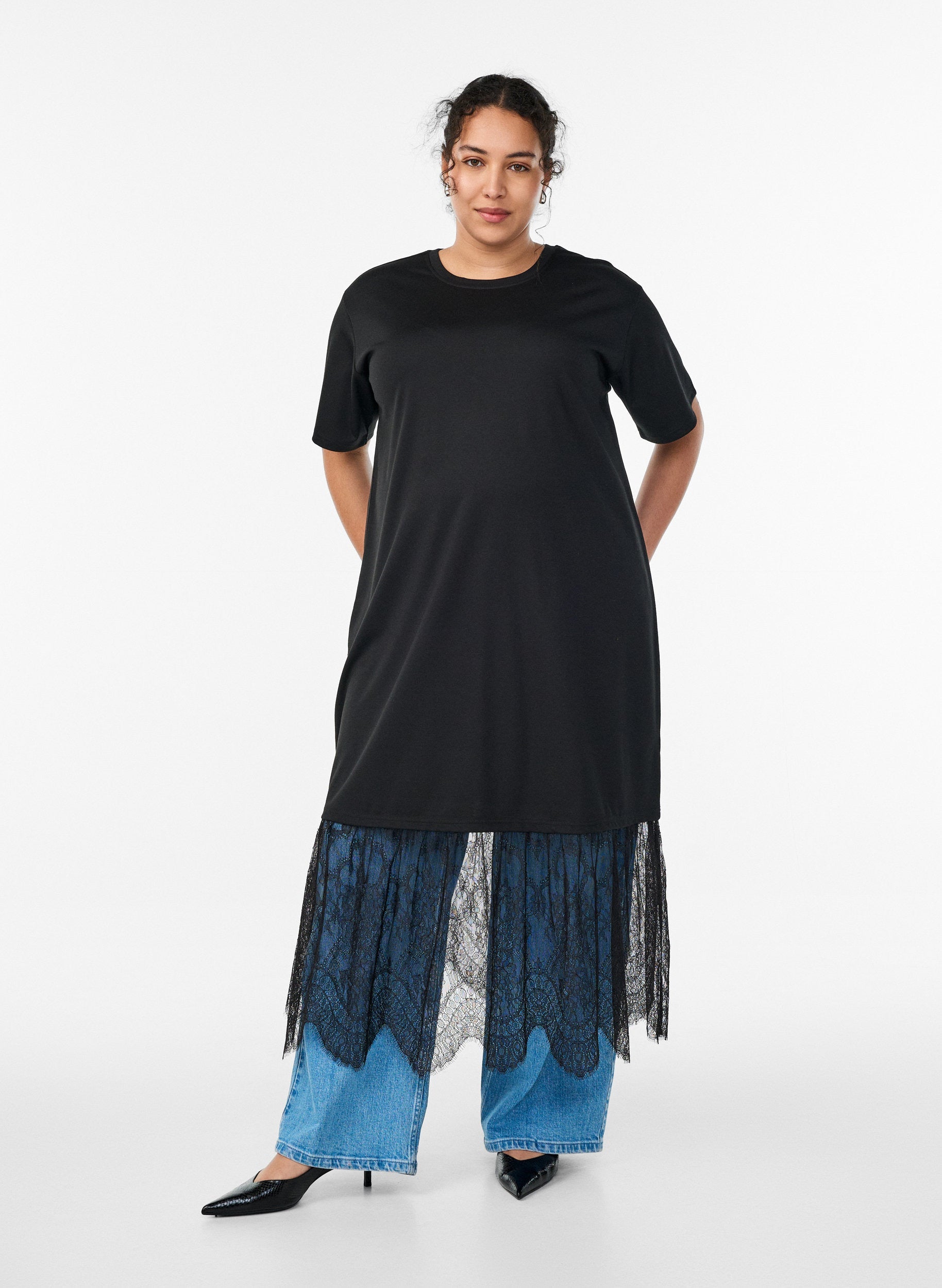 Zizzi Kima Dress in Black