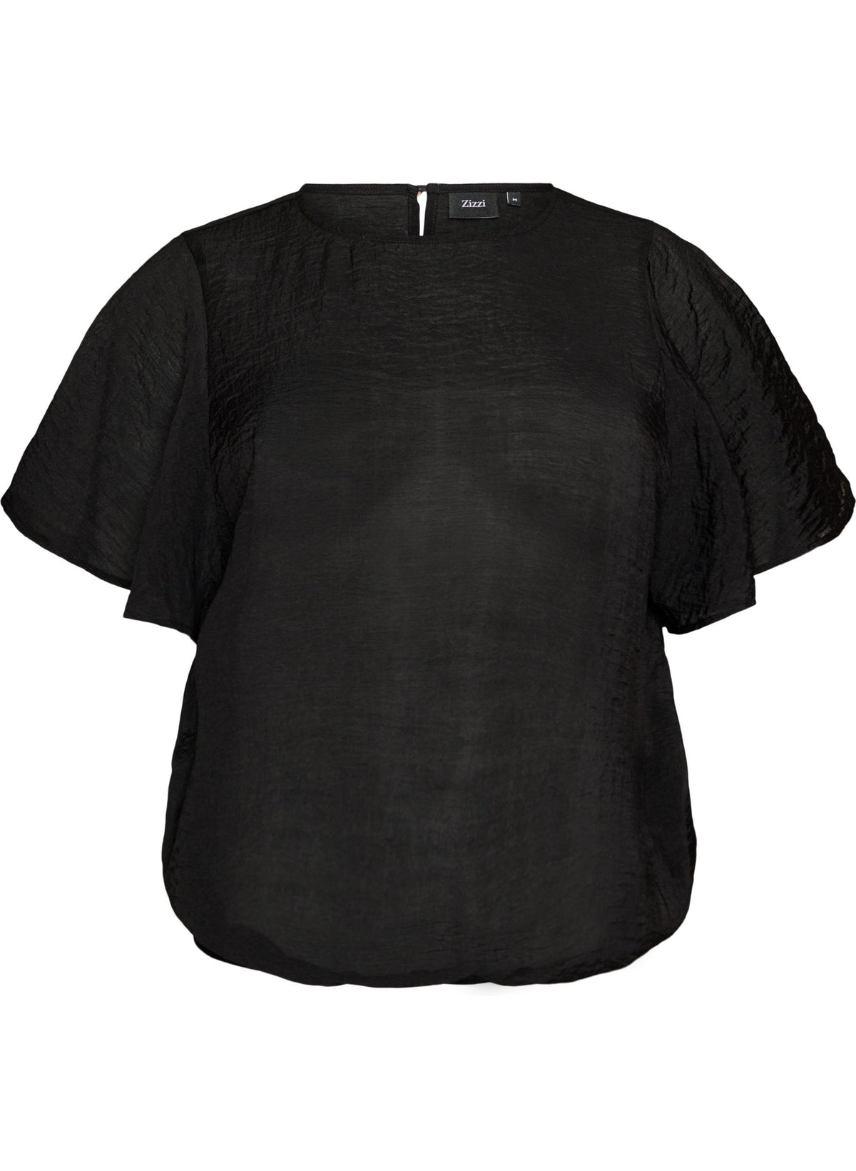 Zizzi Nora Blouse in Black.