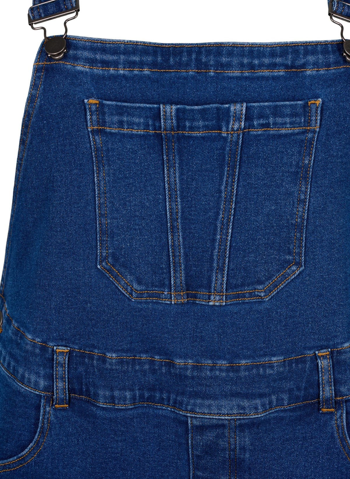 Zizzi Silja Dress in Dark Blue Denim