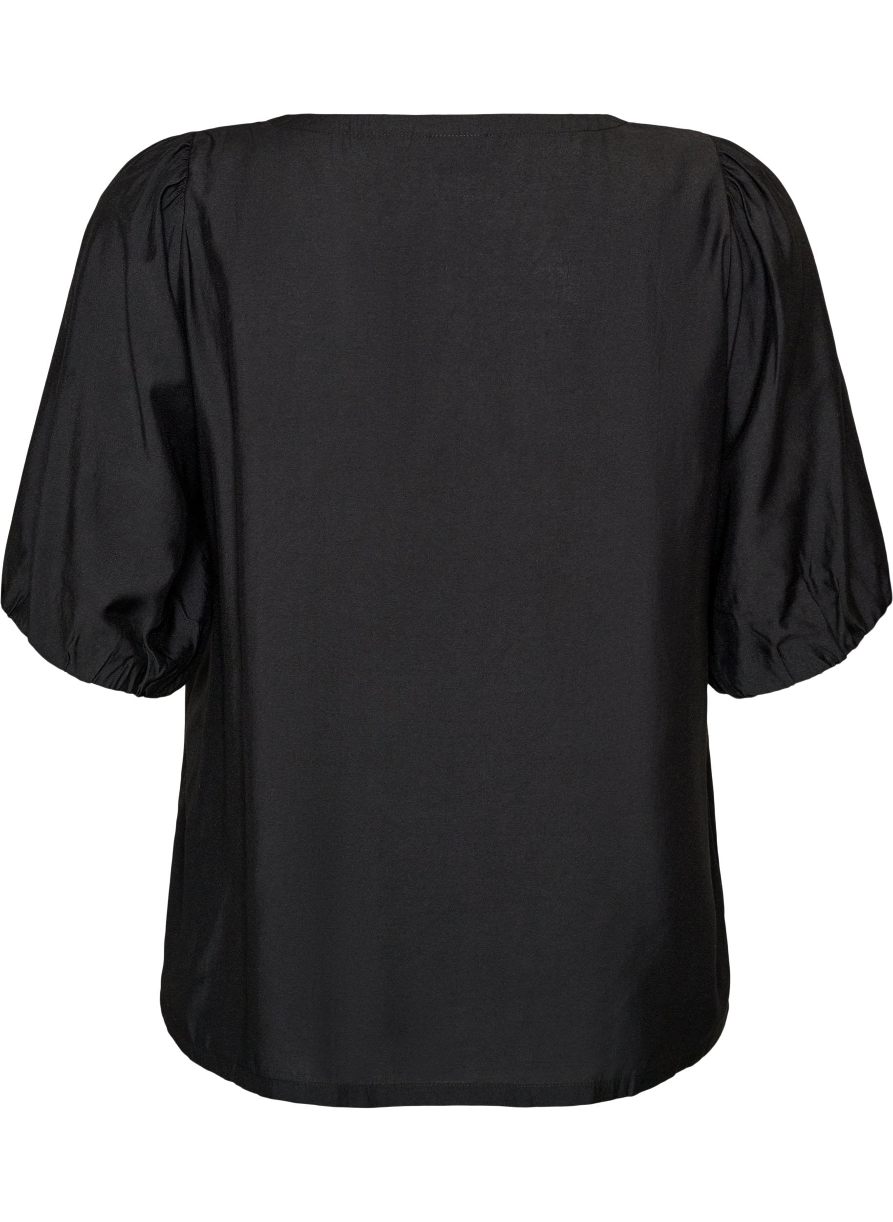 Zizzi Stina Blouse in Black