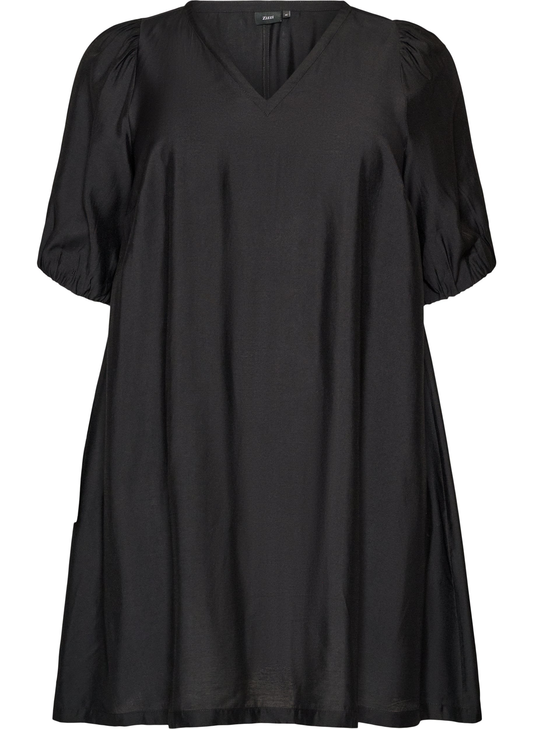 Zizzi Stina Dress in Black