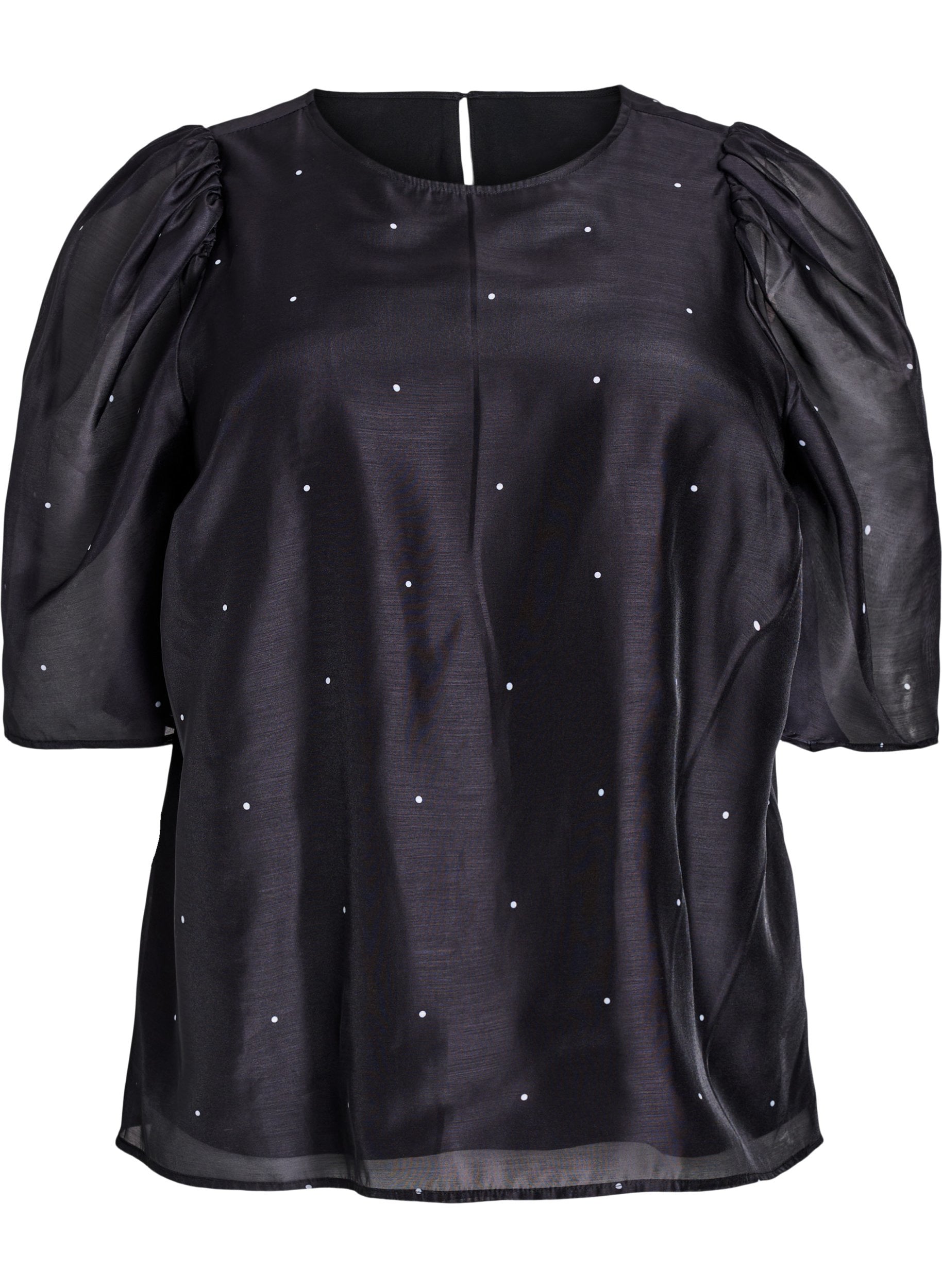Zizzi Tilde Blouse in Black