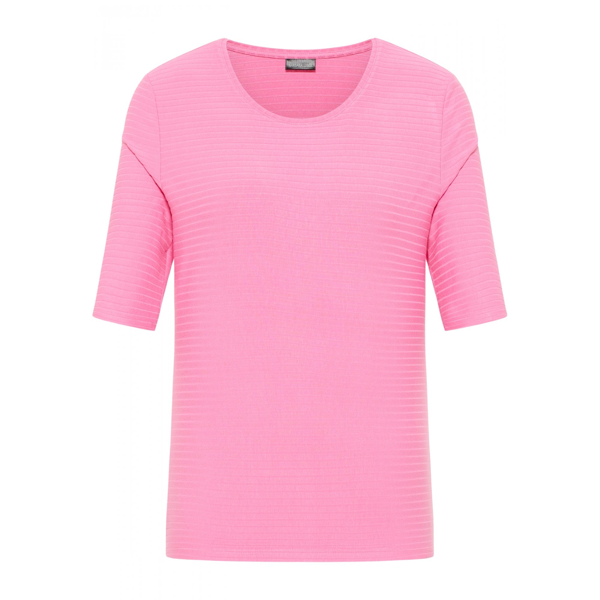 Barbara Lebek Ribbed Tee in Pink