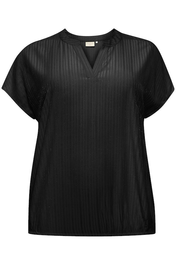 Kaffe Curve Danni Blouse in Black