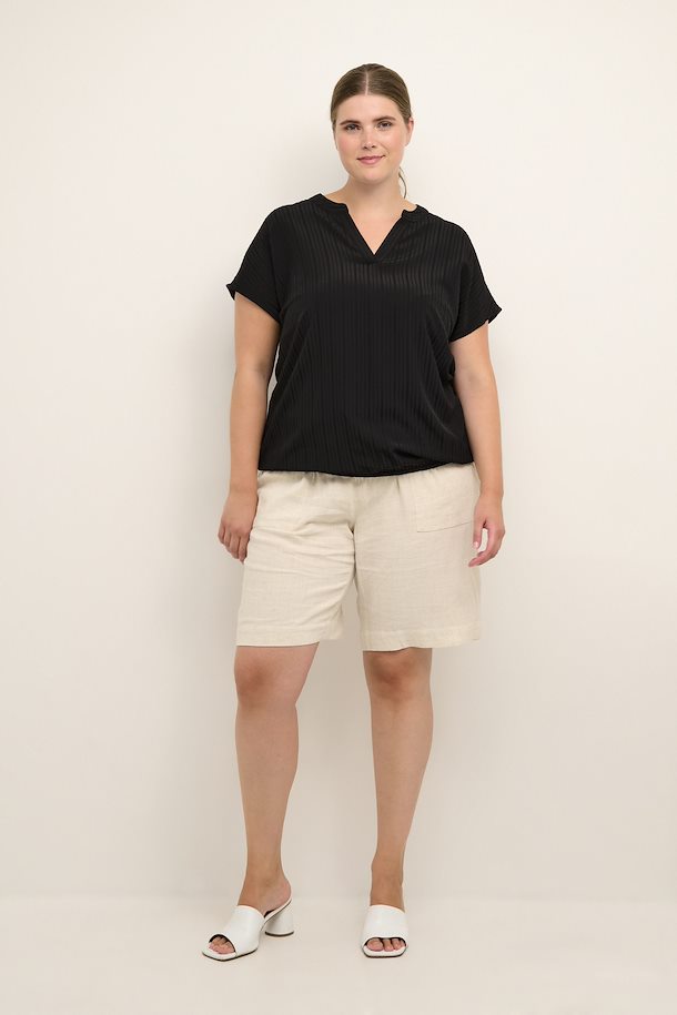 Kaffe Curve Danni Blouse in Black
