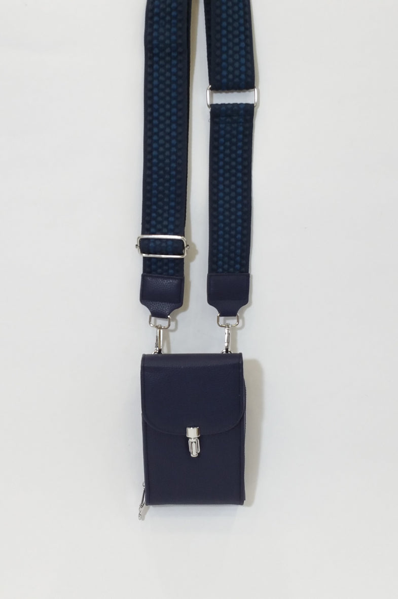Blair Phone Bag in Navy