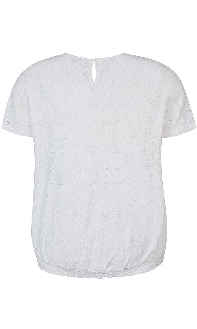 Zhenzi Dream Blouse in White